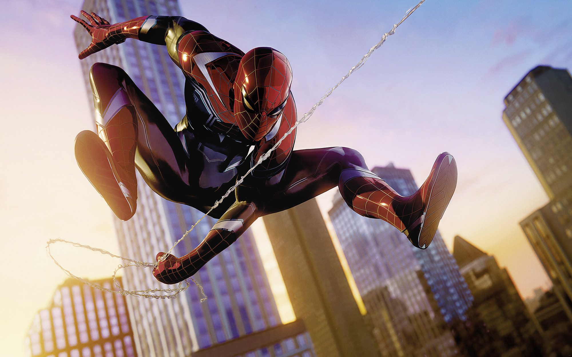 Komar Kinderbehang Marvel Spider-Man Huge Jump (1 stuk)