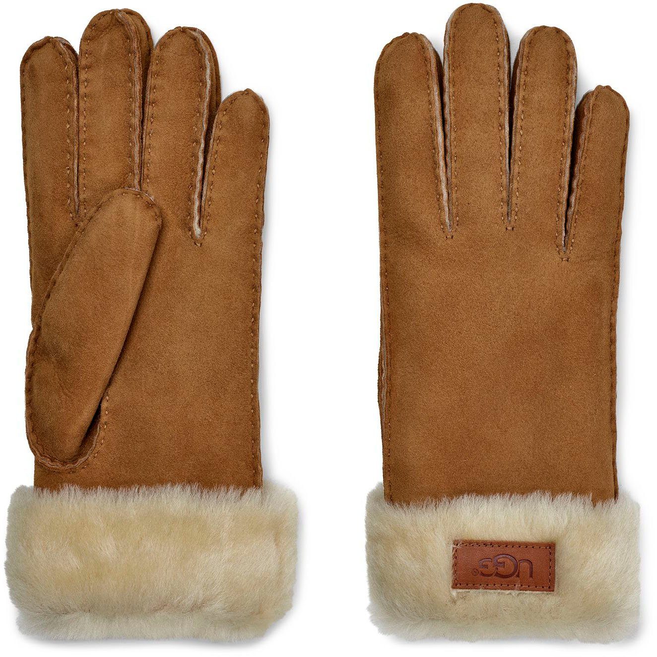 UGG Leren handschoenen W TURN CUFF GLOVE