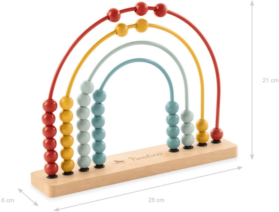 Pinolino® Leerspeelgoed Abacus-regenboog - Ruby van hout, fsc®- beschermt bos - wereldwijd