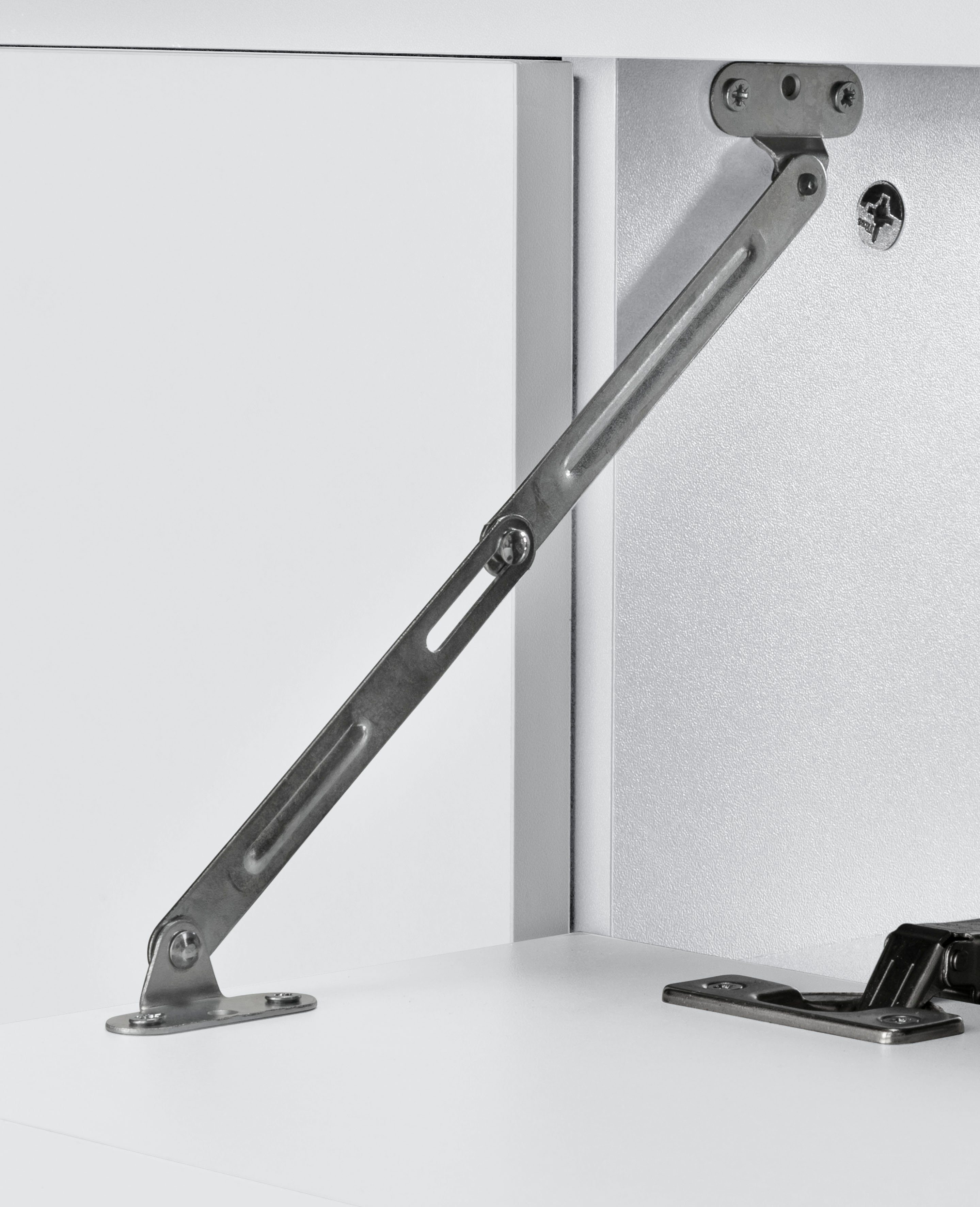 Home affaire Wastafelonderkast Wisla voor wandmontage, sifonaansluiting, push-to-open functie, breedte 80 cm
