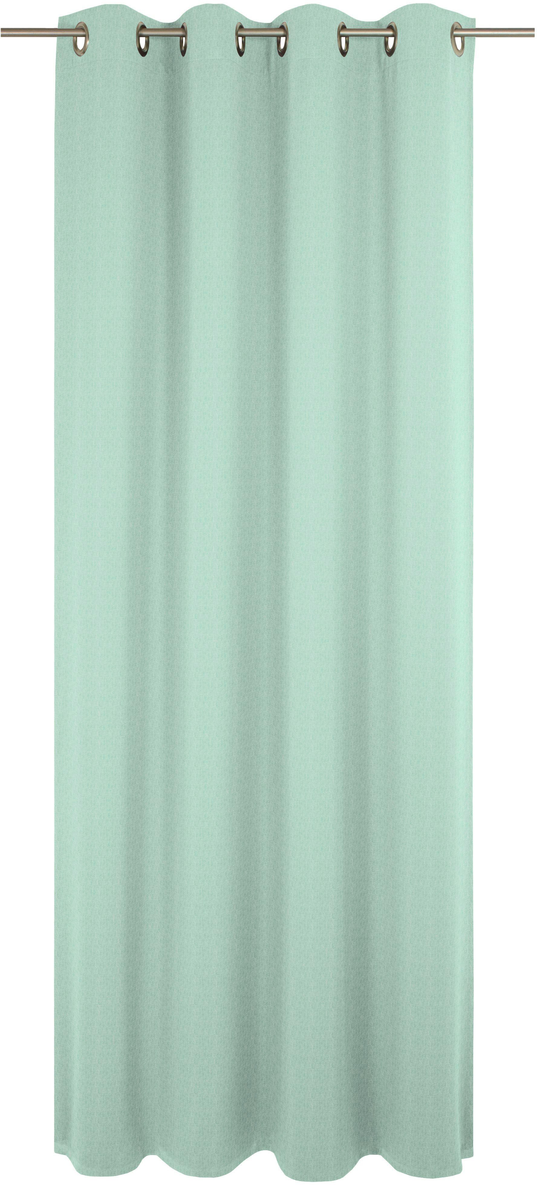 Wirth Gordijn Sunday op maat (1 stuk) kant & klaar gordijnen maat 142 cm x 345 cm groen
