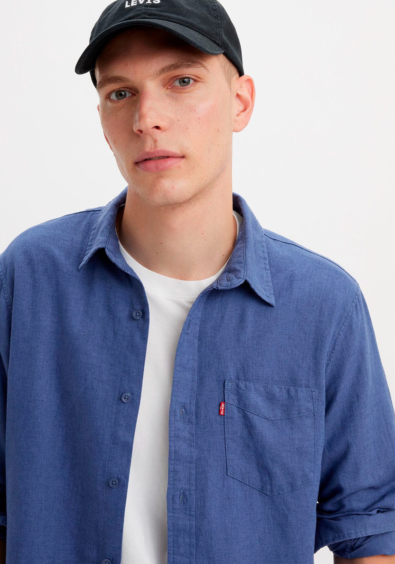 Levi's Jeans overhemd SUNSET 1 POCKET STANDARD