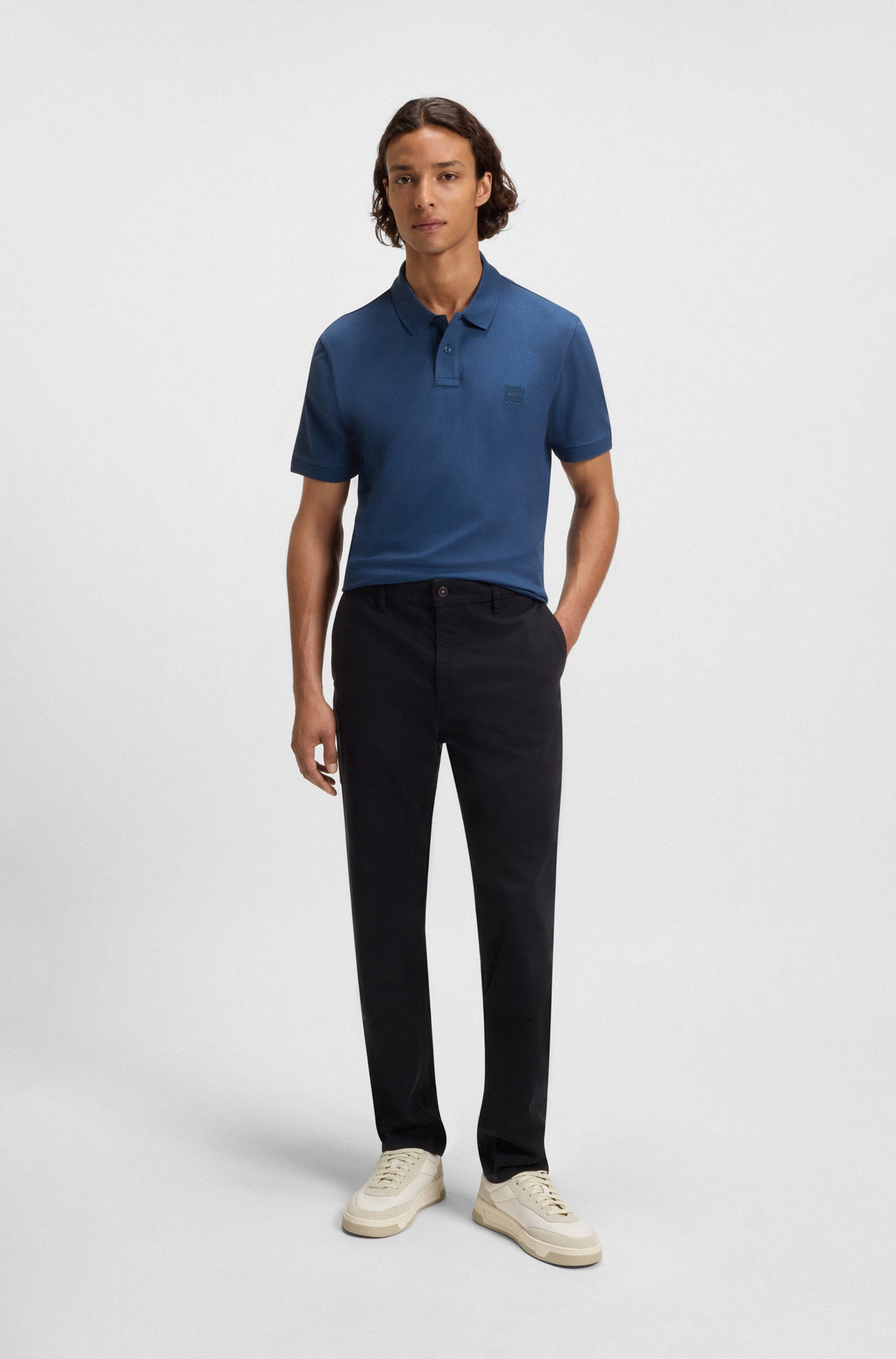 Boss Orange Poloshirt Passenger met een polokraag