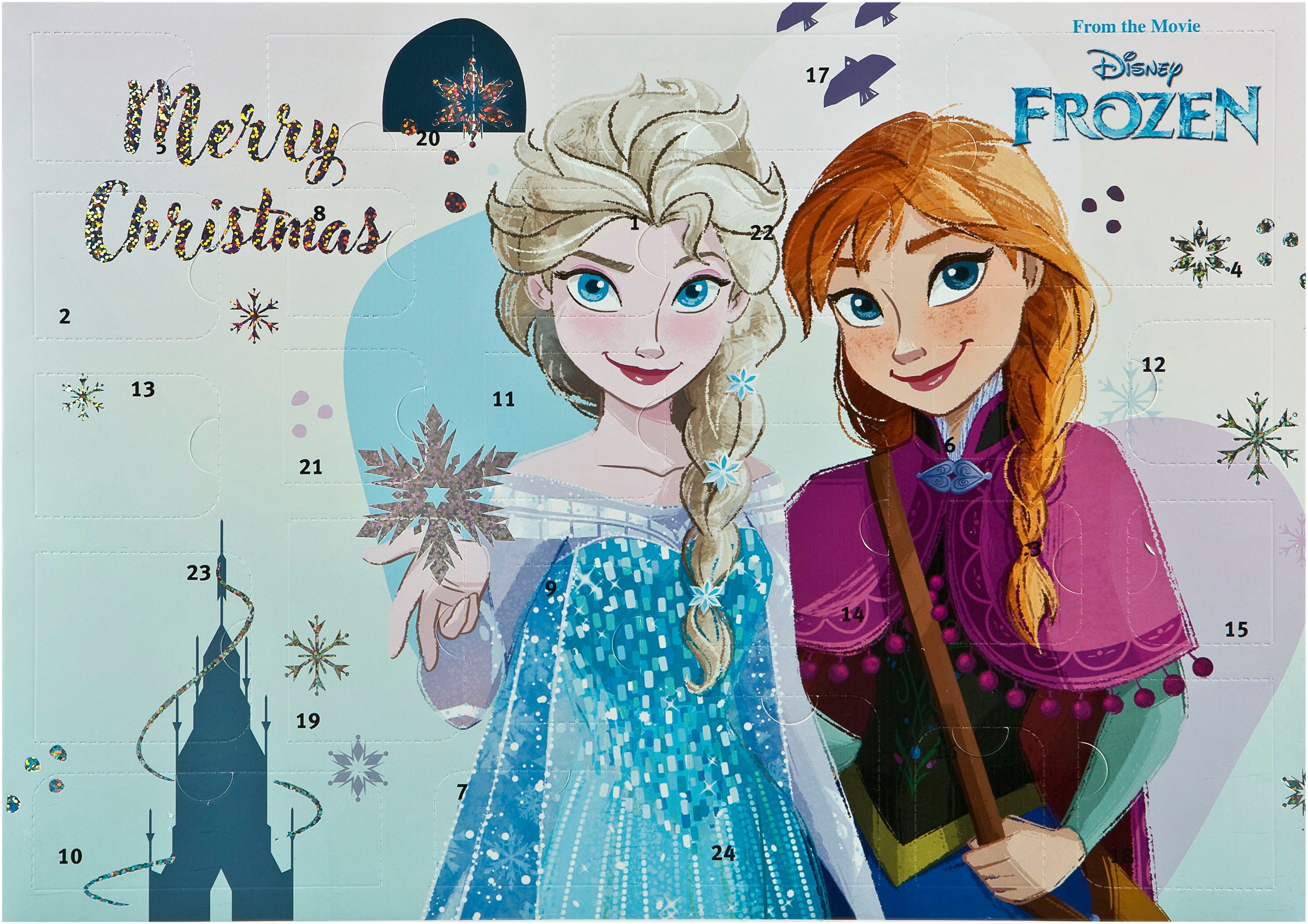 UNDERCOVER Speelgoed adventskalender Frozen (24-delig)