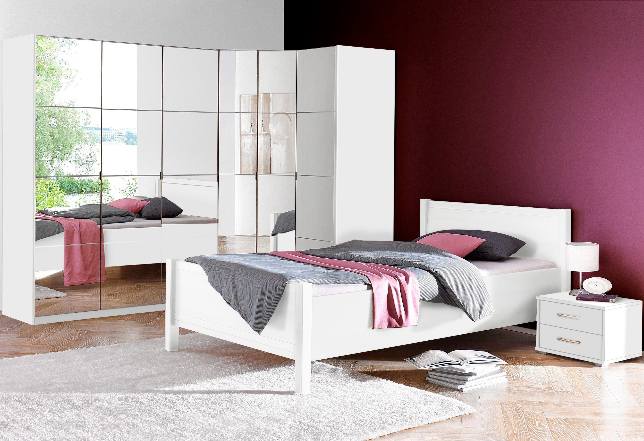 priess Kledingkast Malaga met spiegelfront