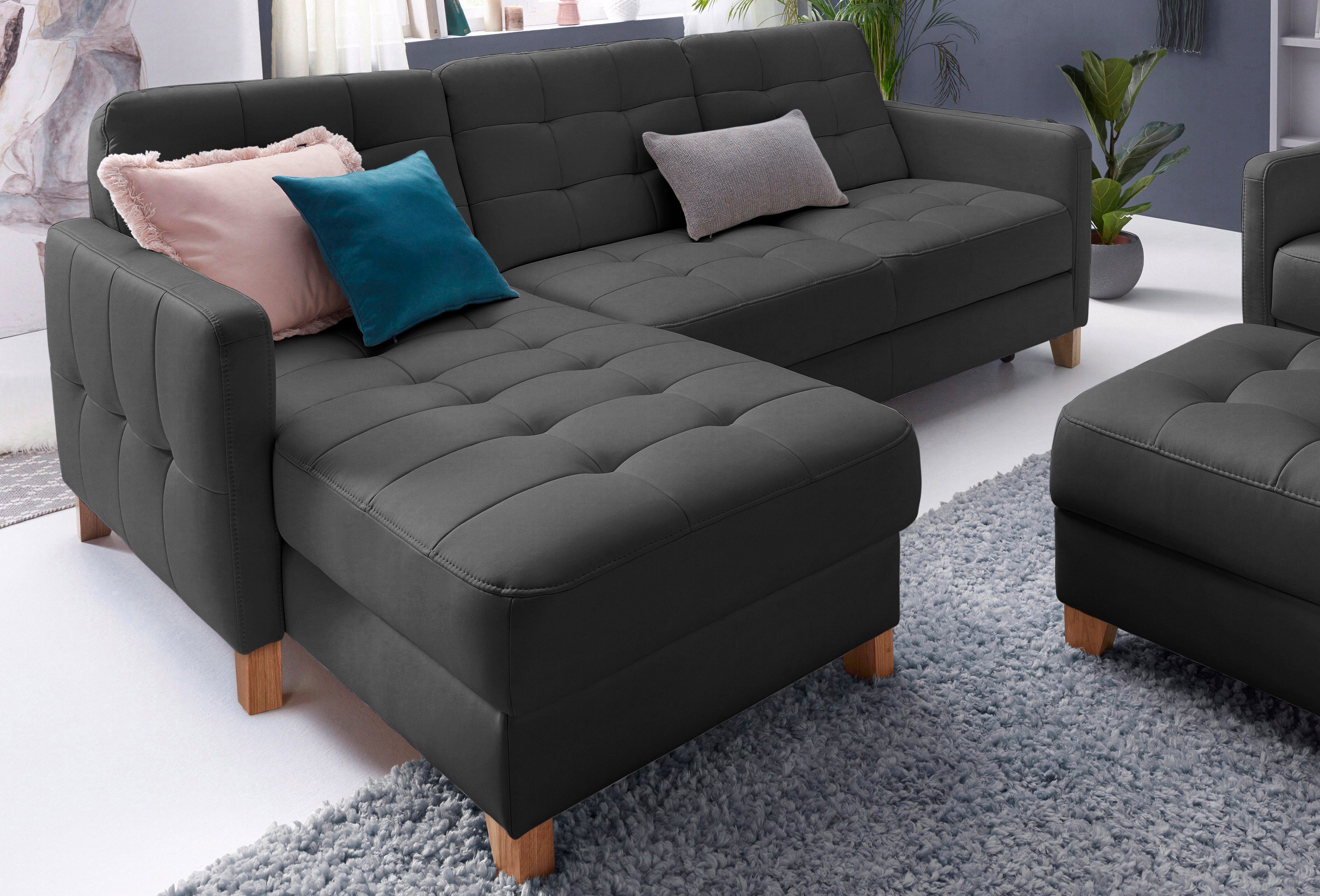 exxpo sofa fashion Hoekbank optioneel met bedfunctie