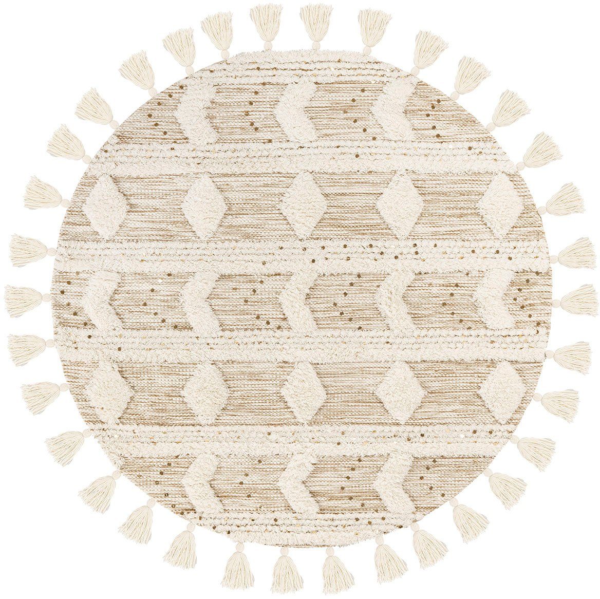 me gusta Wollen kleed Bohist 425 Woonkamer, reliëfstructuur, boho, etno