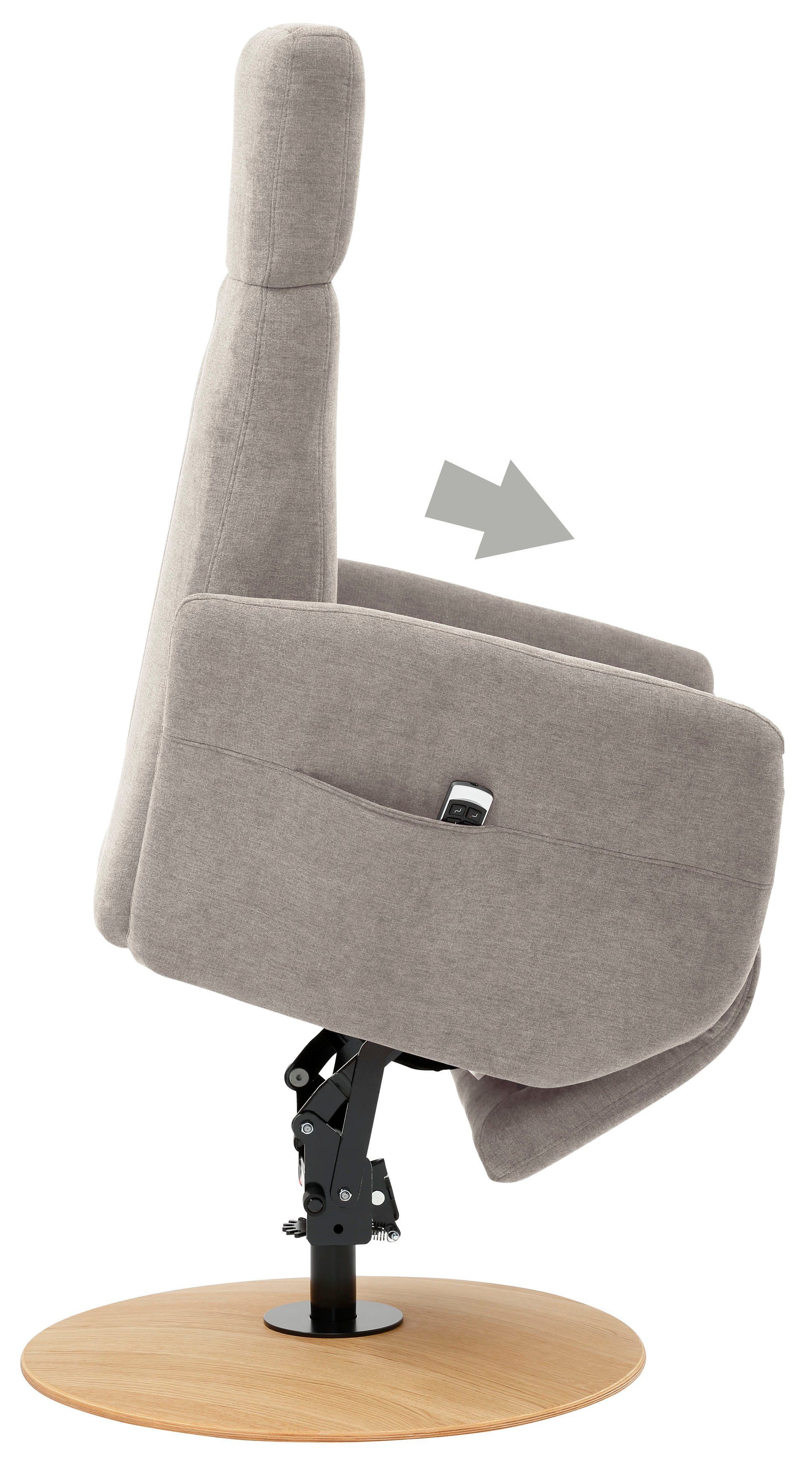 sit&more Relaxfauteuil Cobra naar keuze met 2 motoren, 2 motoren en accu of met 2 motoren