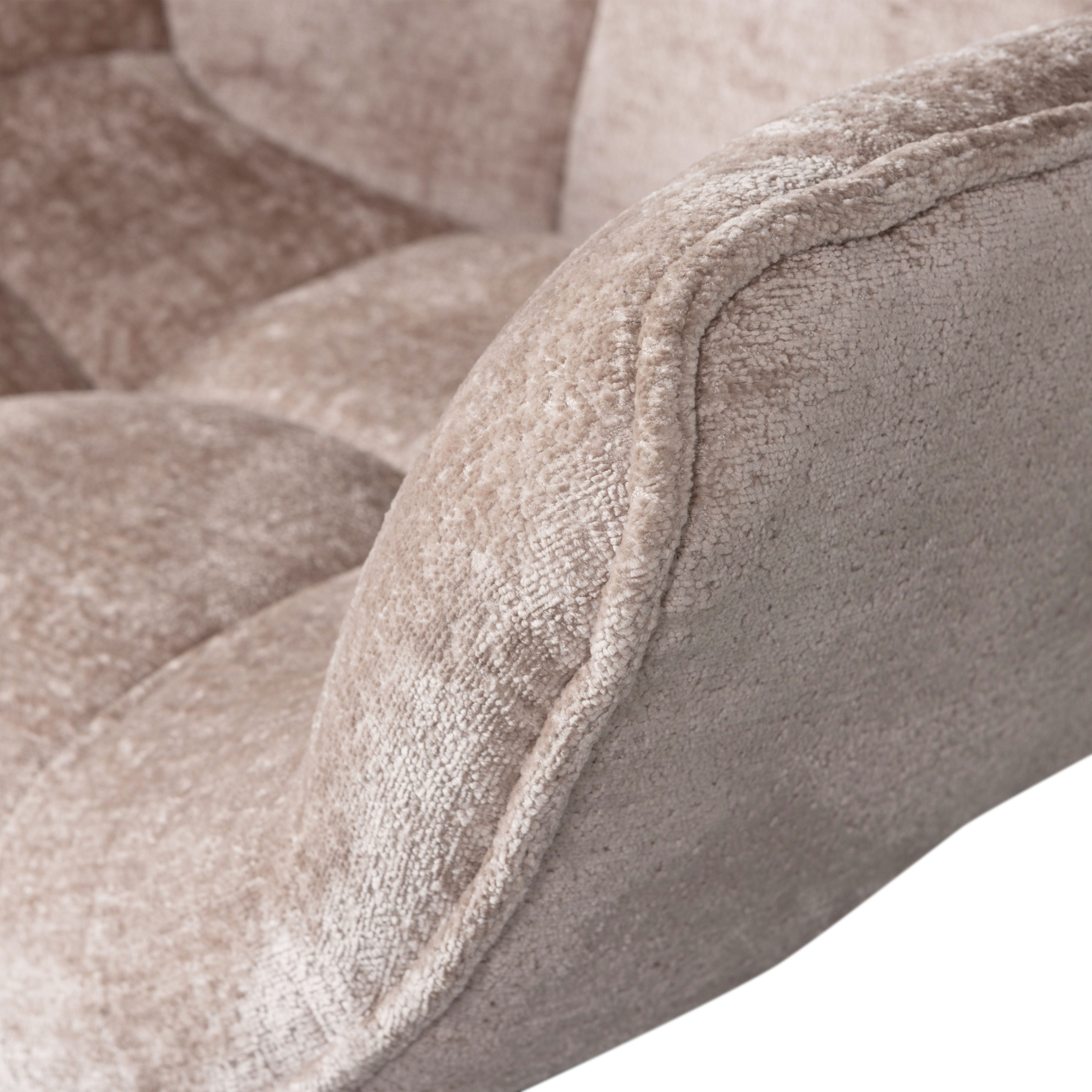 WOOOD Draaibare fauteuil Wibo met chenille-stof, breedte 71 cm