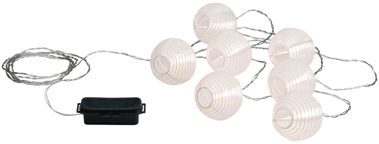 Paulmann Lichtsnoer Buiten Mobiele Lampionketting IP44 3000K 7x1lm 5V oplaadbaar met USB (1 stuk)