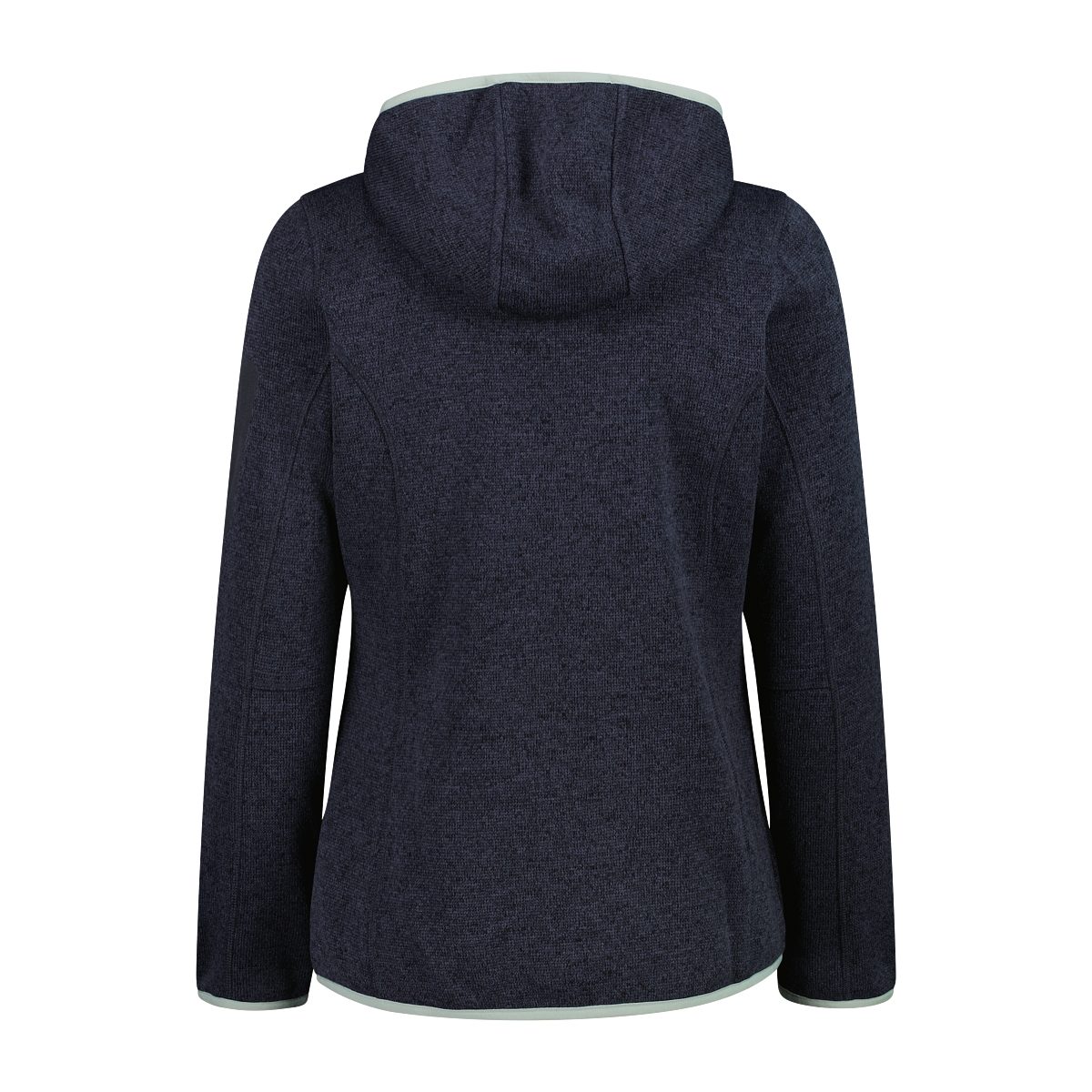 CMP Gebreid fleecejack KNITTED MELANGE HOODY WOMAN HOODY (1 stuk)
