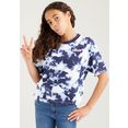 levi's kidswear t-shirt lvg high rise jordi tee teen girl blauw