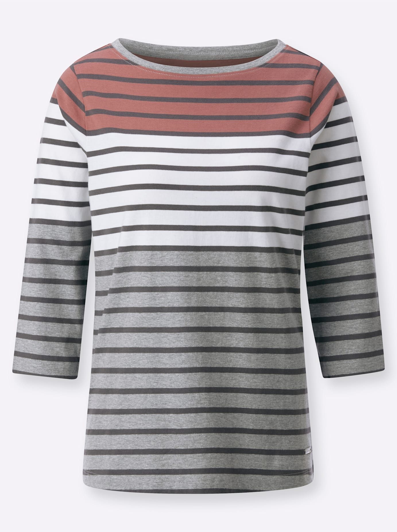 Casual Looks Shirt met 3 4 mouwen Shirt (1-delig)