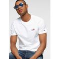 tommy jeans t-shirt tjm chest logo tee wit