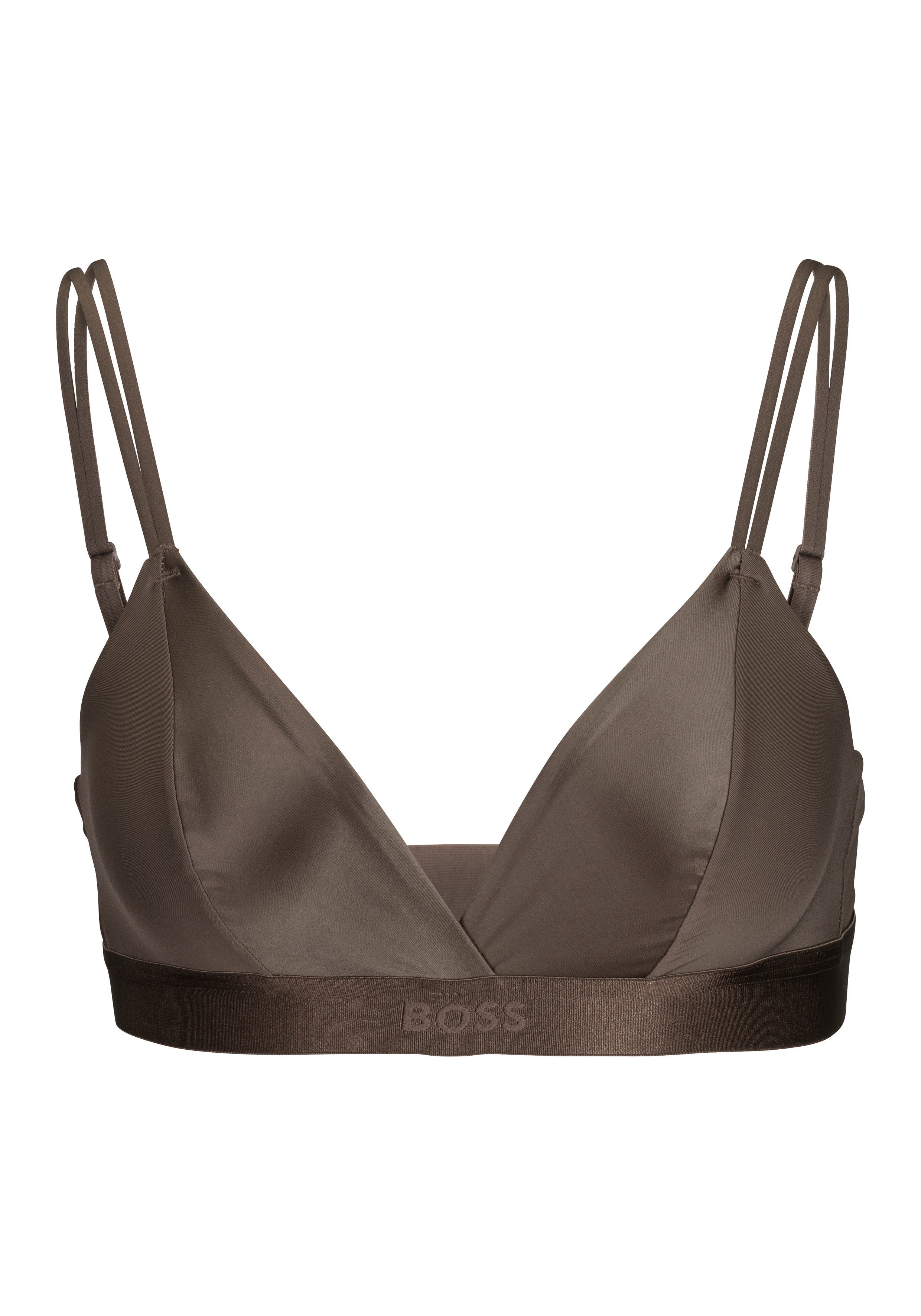 BOSS Bralette-bh TRIANGLE SELECT met elastische logoband