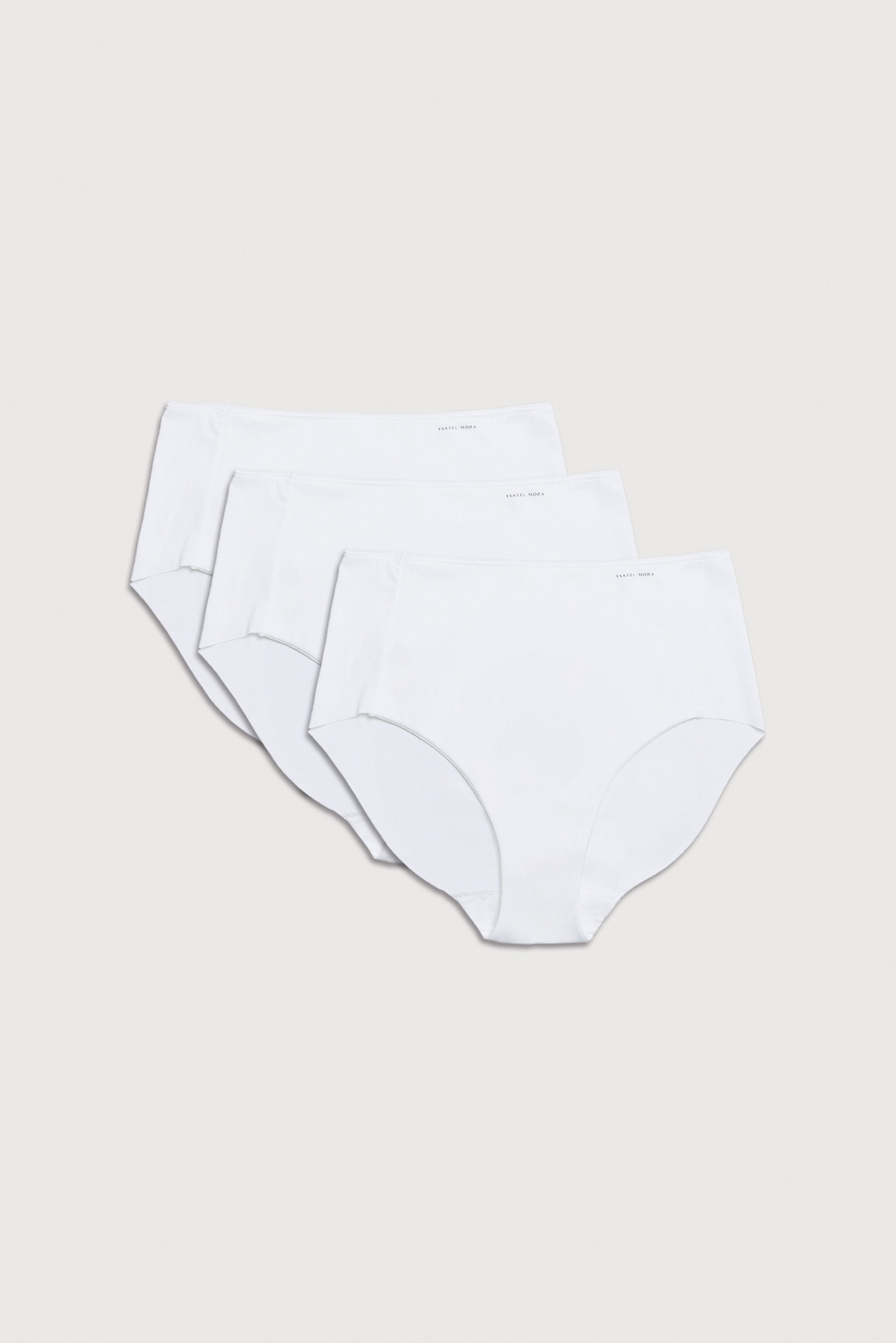 YSABEL MORA Shapingslip uit versterkt materiaal en met bedekte, hooggesneden pasvorm dames slips maat XXL wit