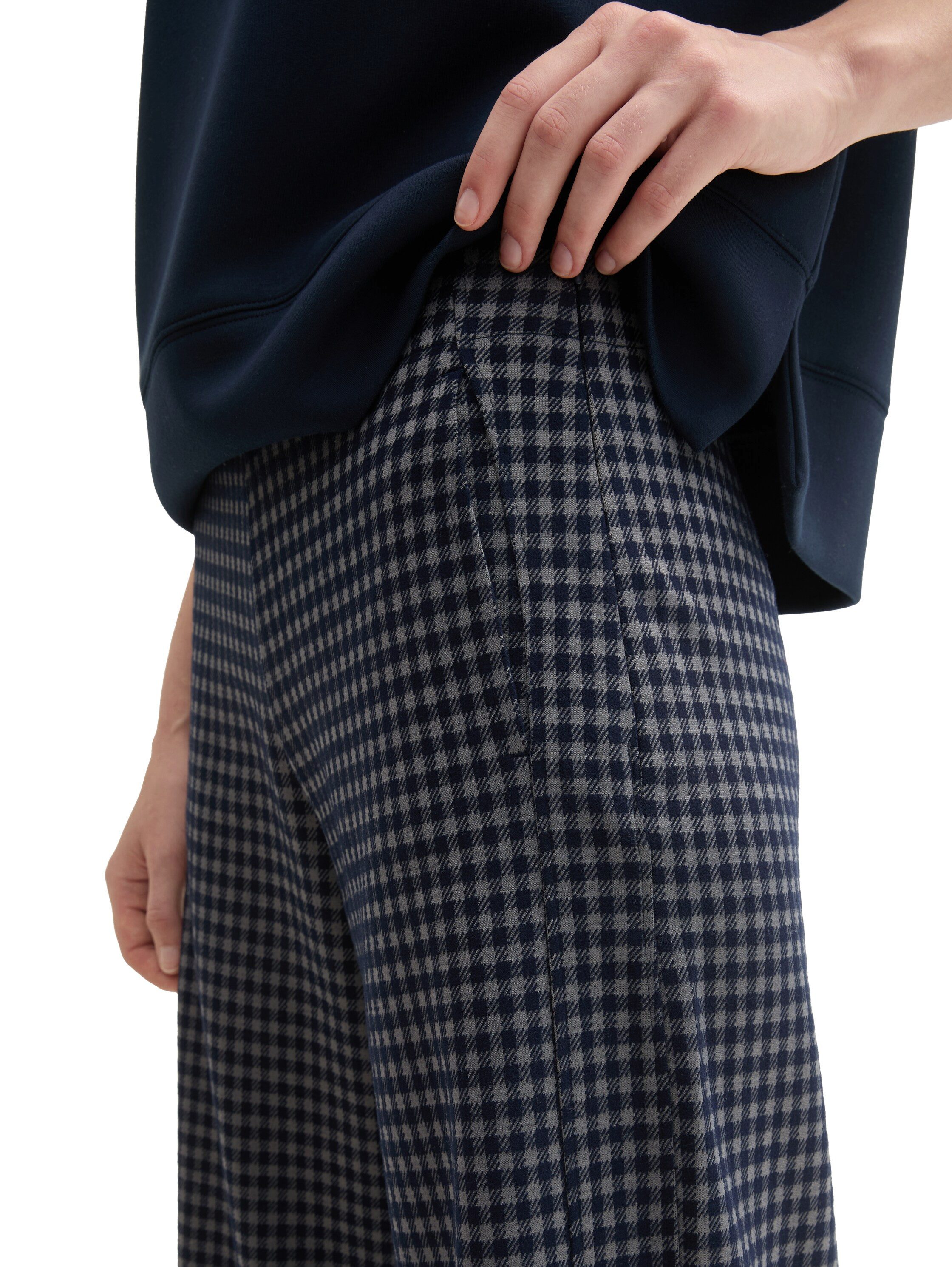 Tom Tailor Culotte met ruitpatroon