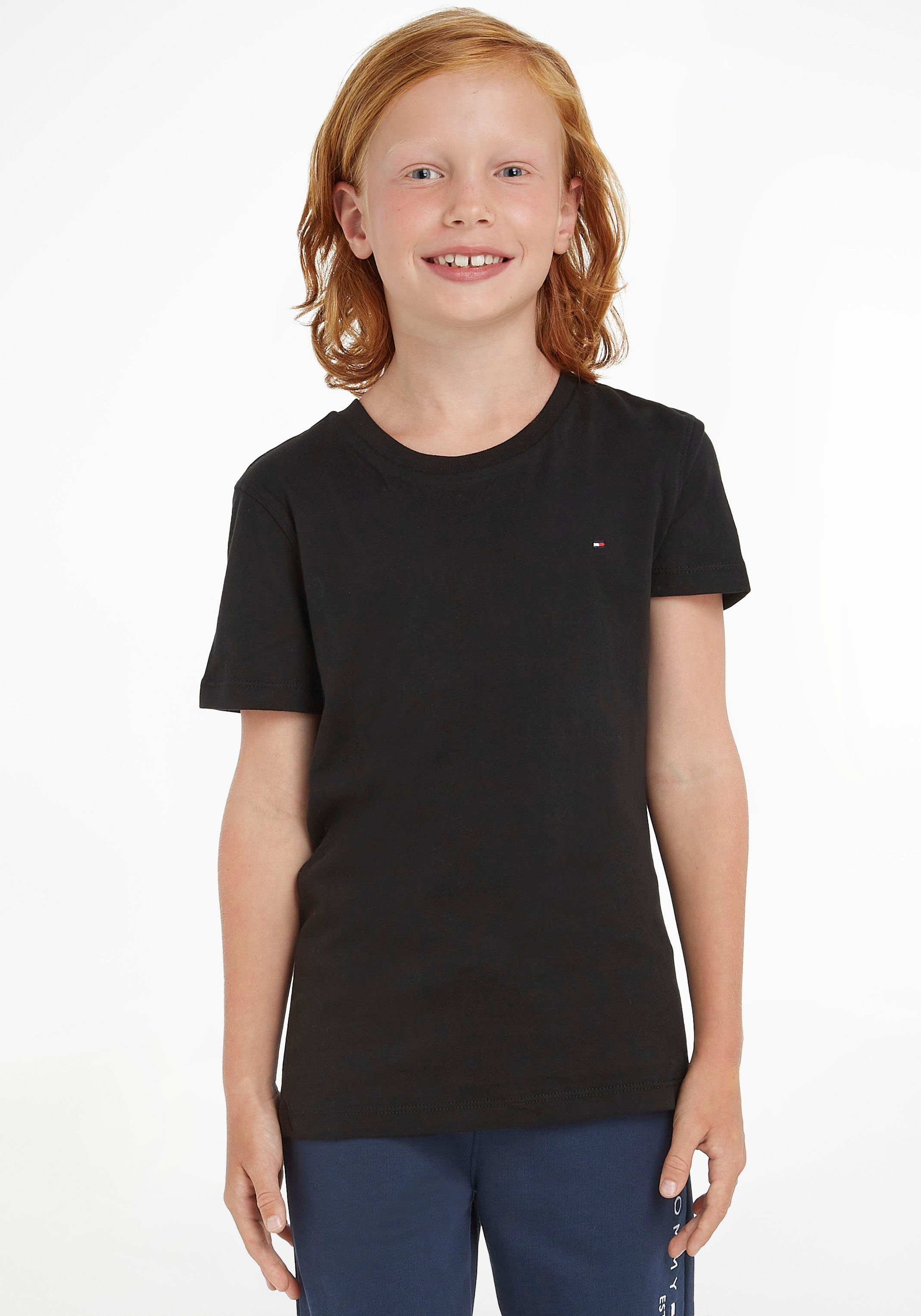 Tommy Hilfiger T-shirt BOYS BASIC CN KNIT Kinderen Kids Junior MiniMe, voor jongens