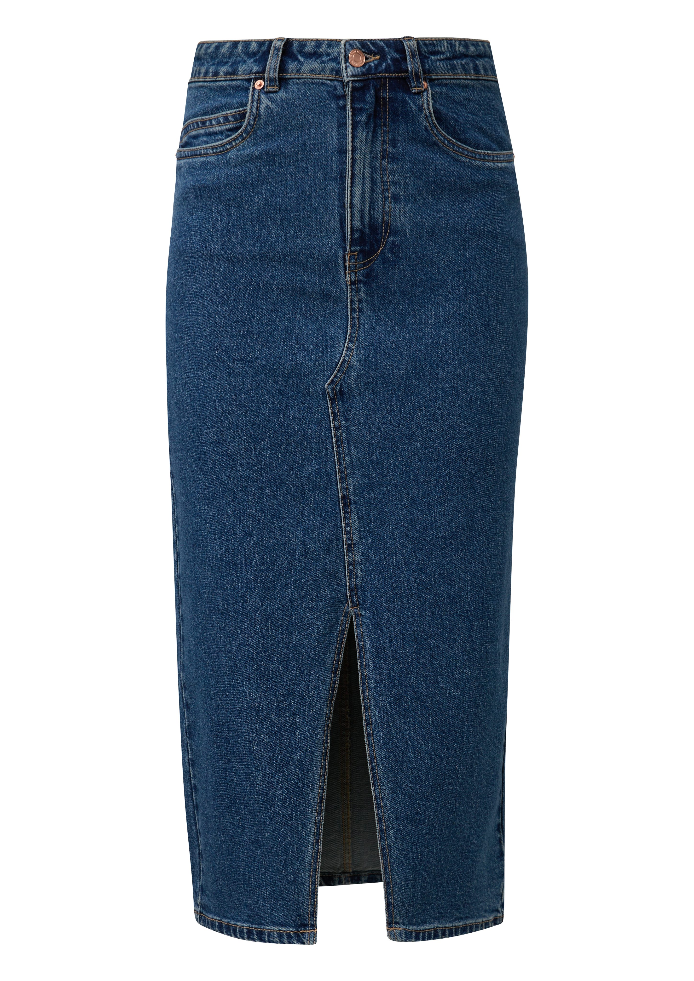 Q/S designed by Jeans rok met splitje