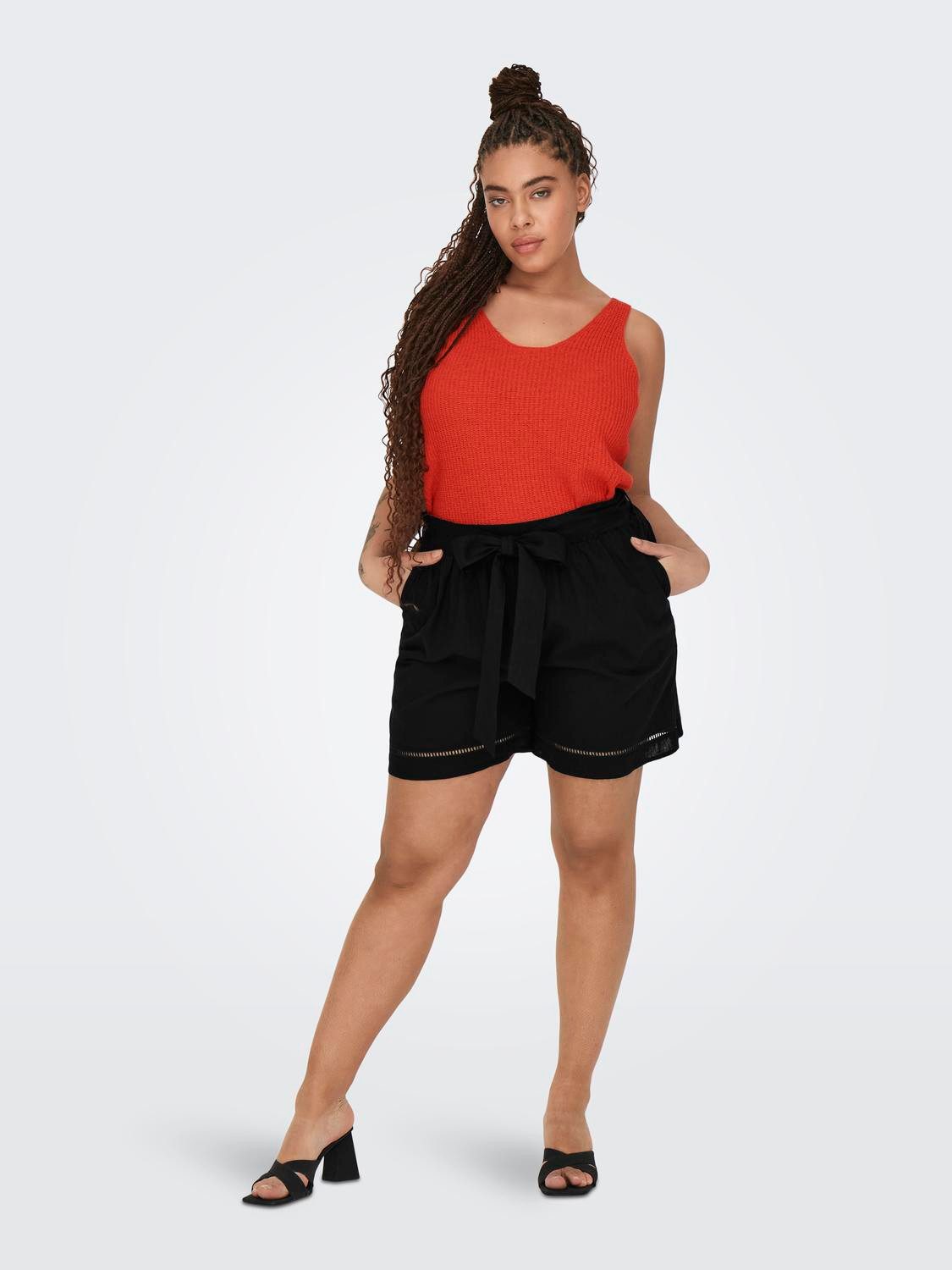 ONLY CARMAKOMA Short CARJUPITER LIFE SHORTS WVN