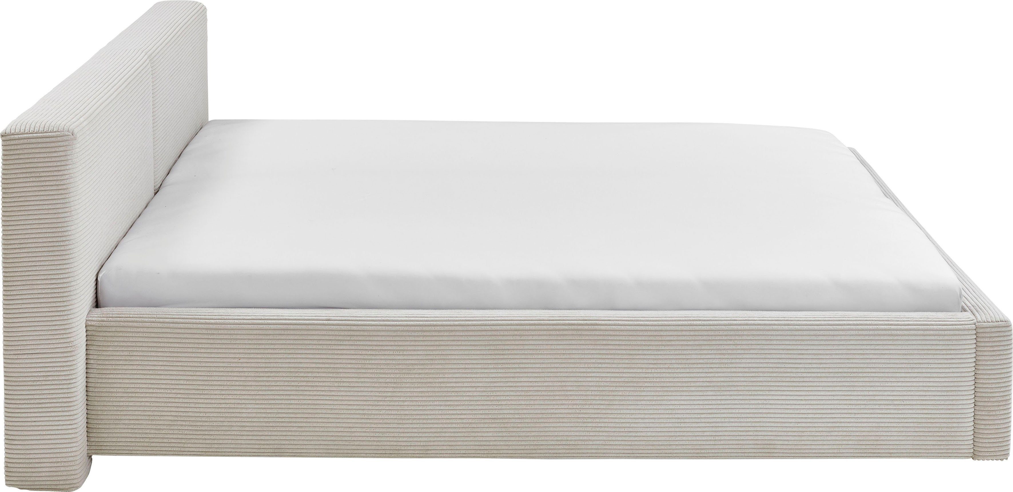 meise.möbel Gestoffeerd bed Cube optioneel met matras en bedlade