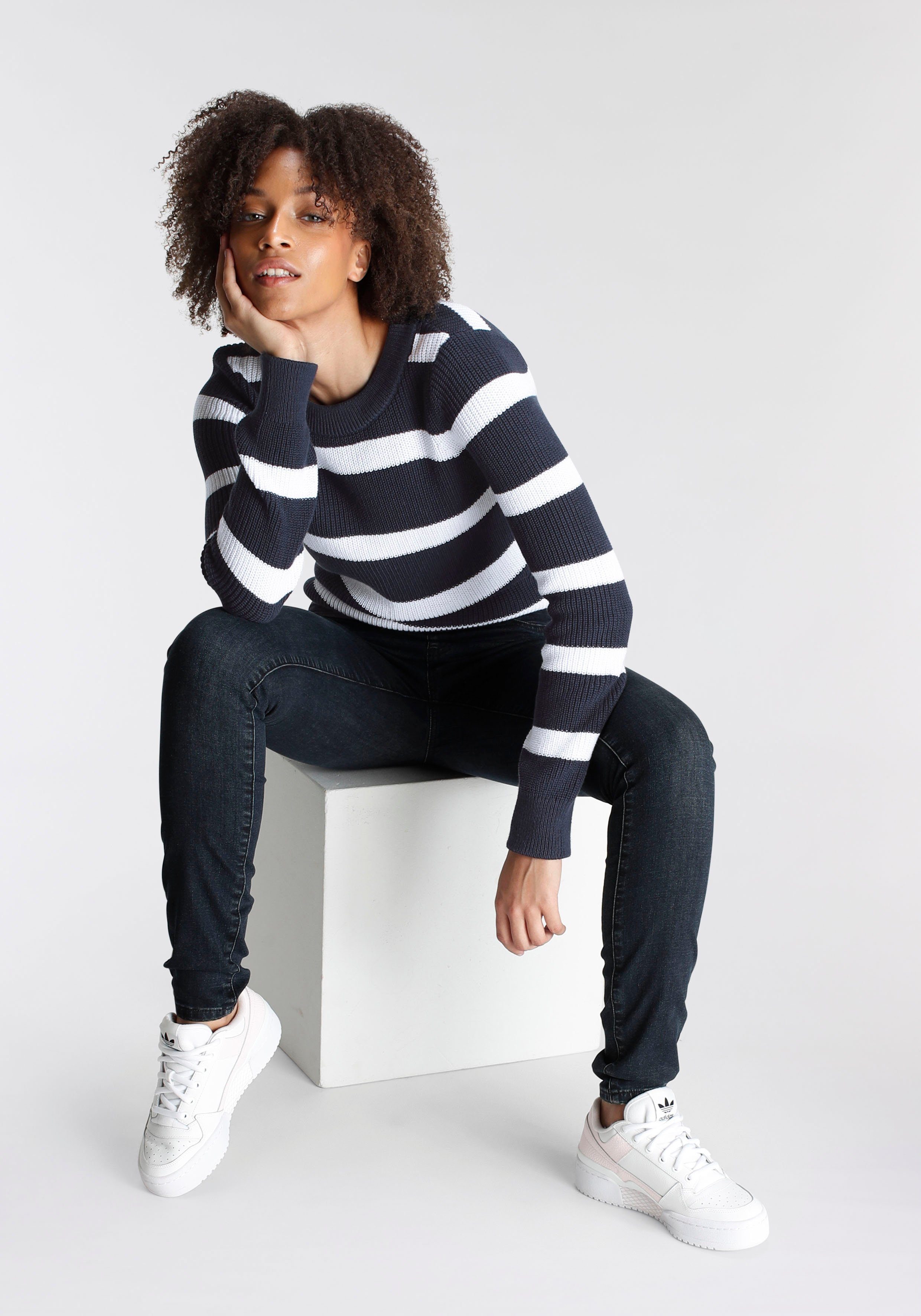 Arizona Jeggings Met een licht thermo effect extra-strak gesneden, hoge taille, met muntzakje
