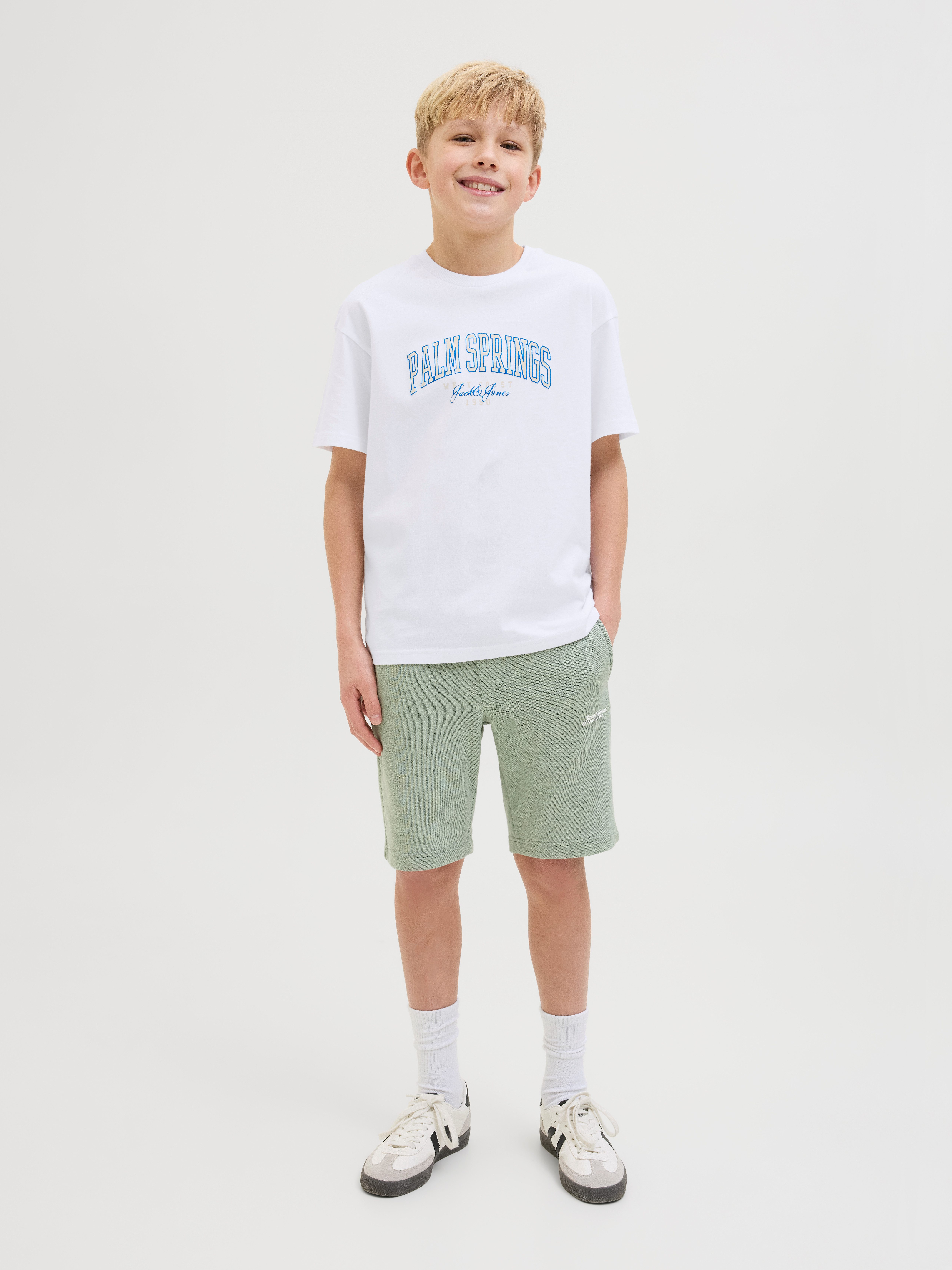 Jack & Jones Junior T-shirt JJDETROIT TEE SS CREW NECK JNR