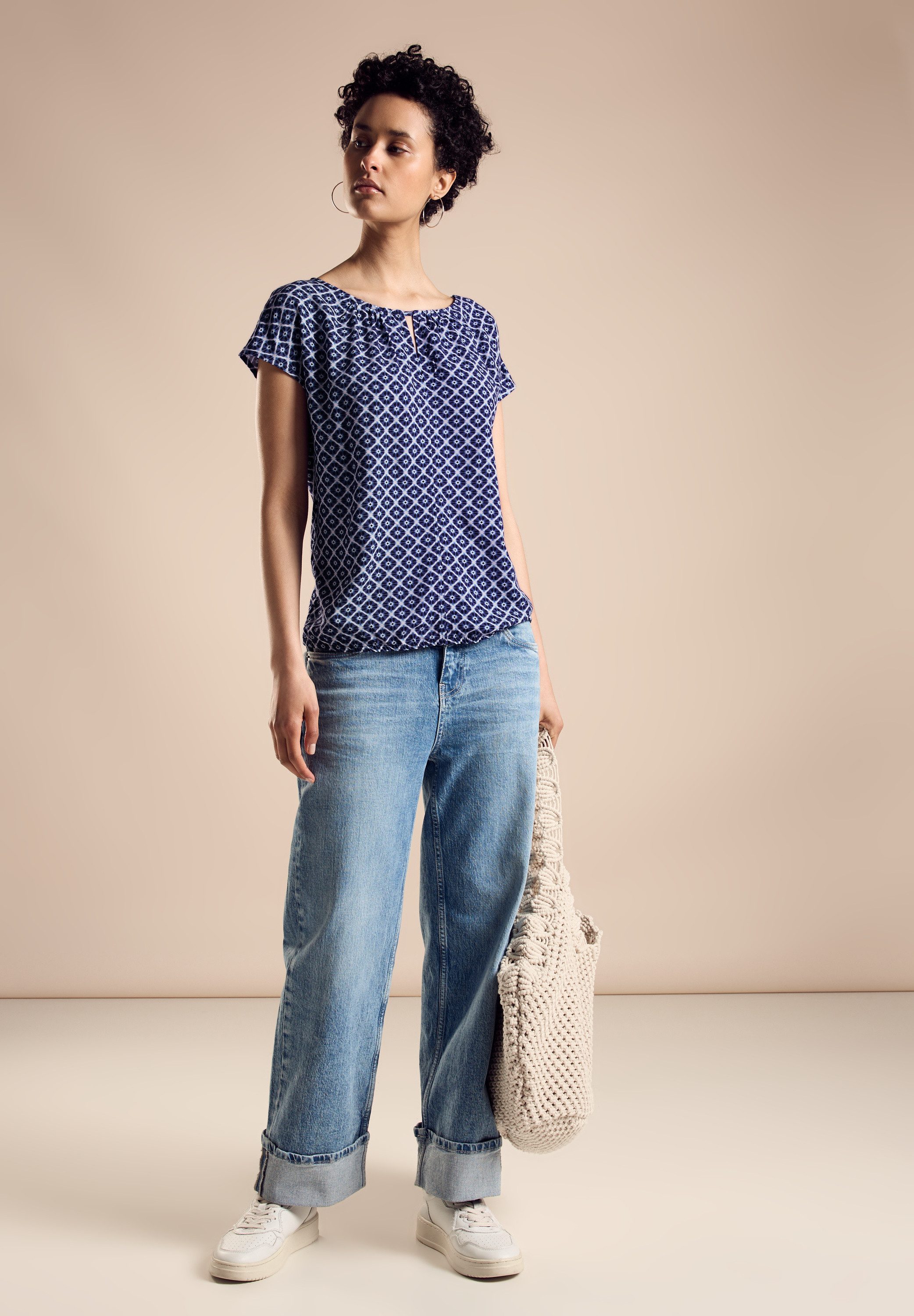 STREET ONE Shirttop met print all-over