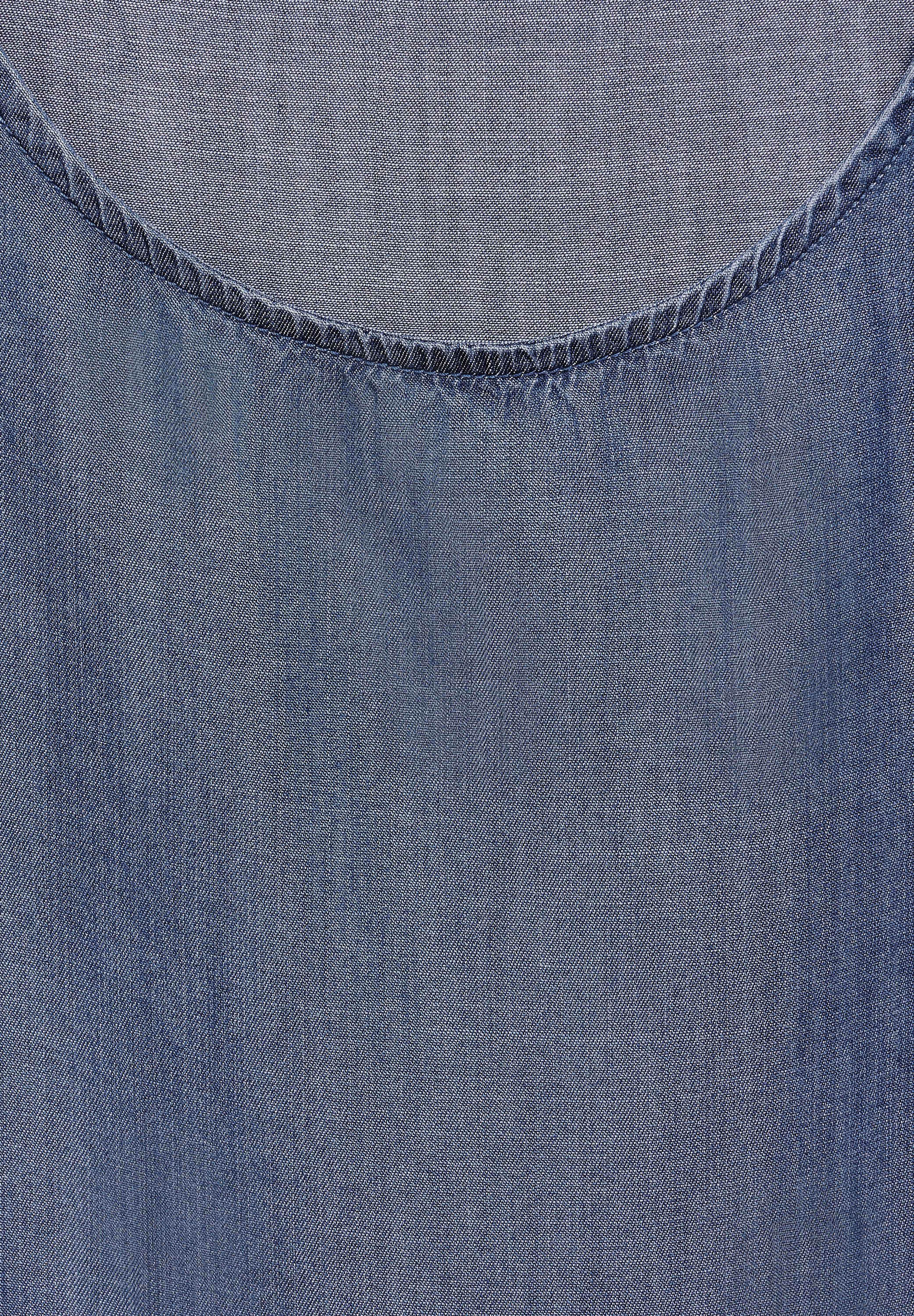 Cecil Blouse met korte mouwen mouwloos met ronde halslijn