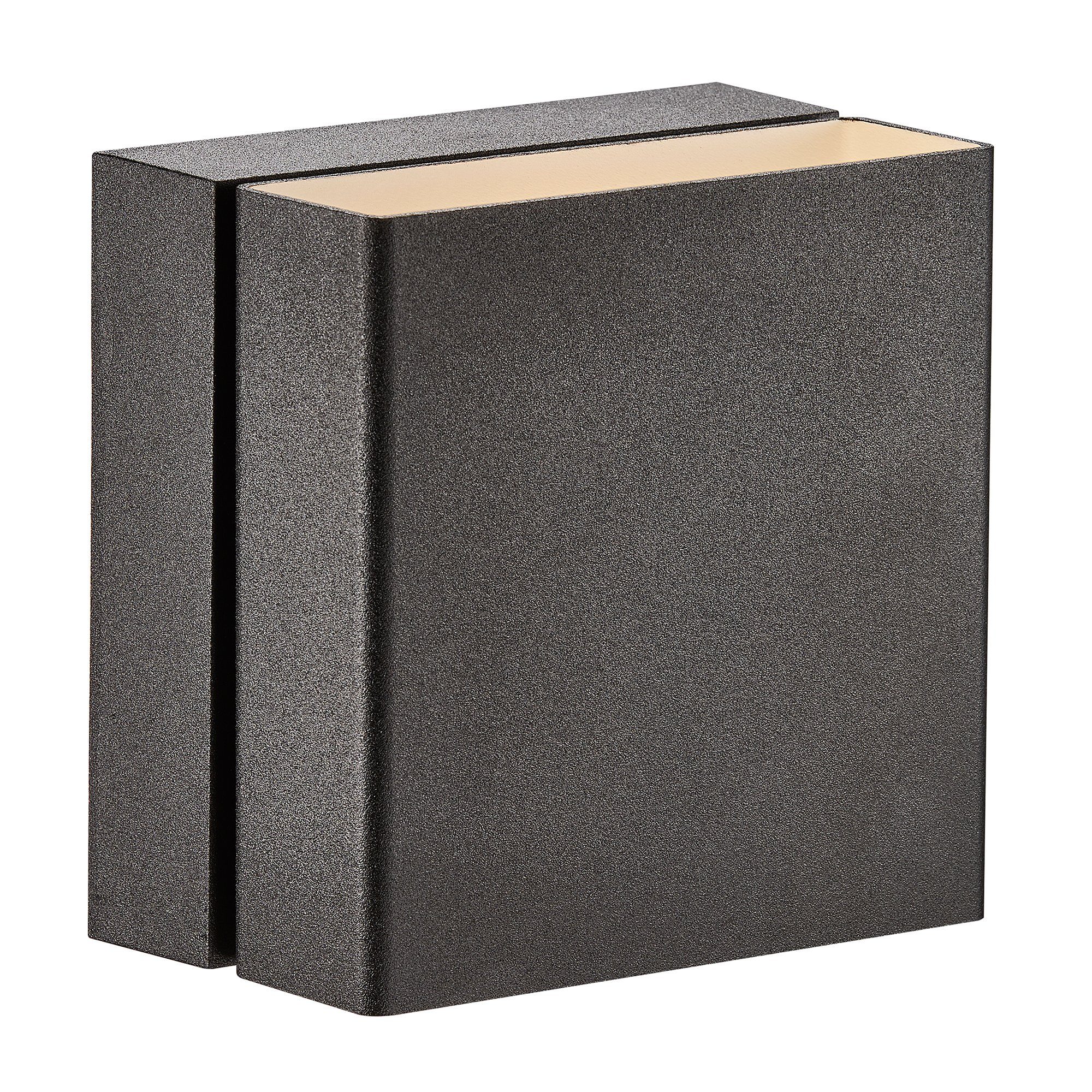 Nordlux Ledwandlamp voor buiten Turn Draaibaar magneetscherm,incl. led module, IP54 voor binnen, aan de buitenkant en bad