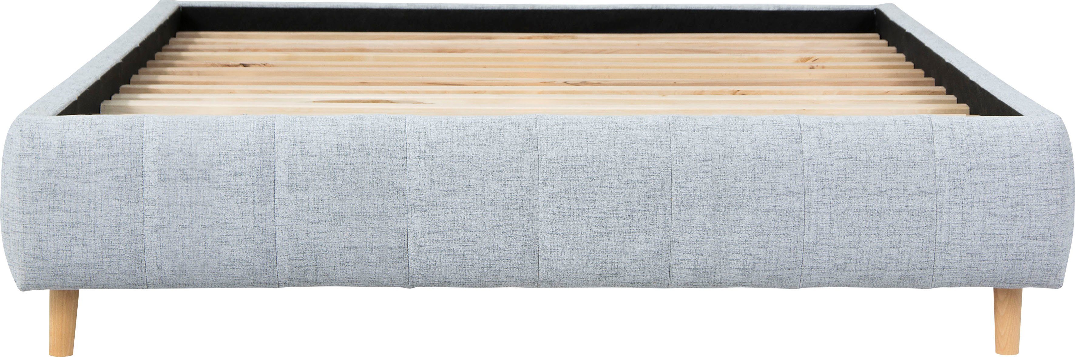 andas Gestoffeerd bed Tarje in 5 breedten, ook in extra lang 220 cm, incl. lattenrol