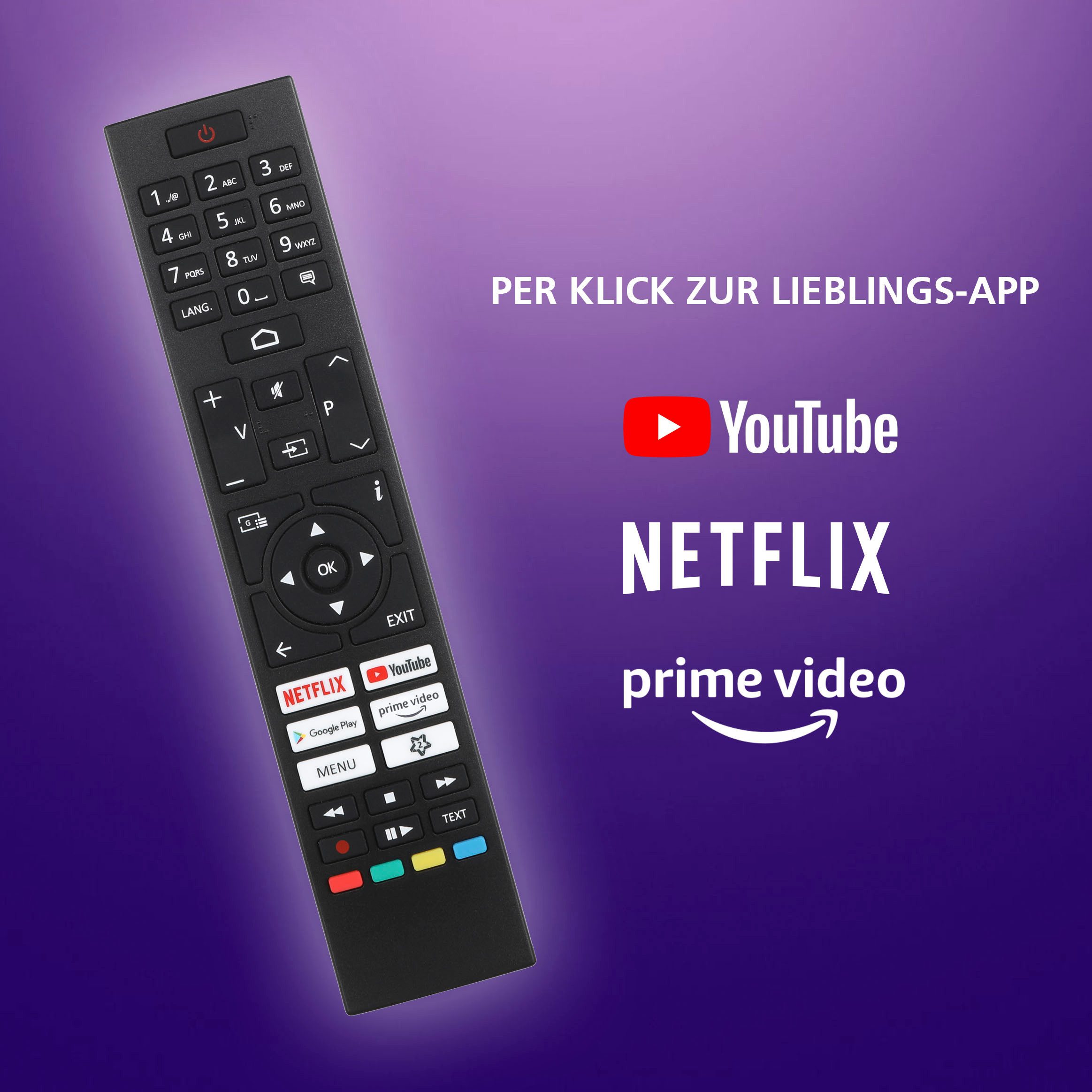 JVC LCD-led-TV, 80 cm / 32", Full HD, Android TV - Smart TV