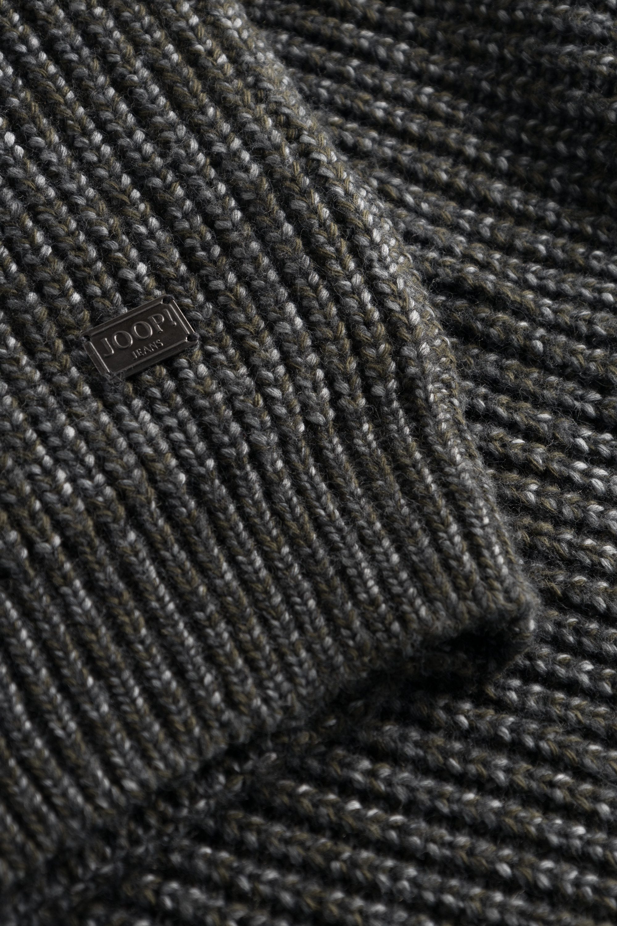 Joop Jeans Trui met ronde hals Oro in gemêleerde look