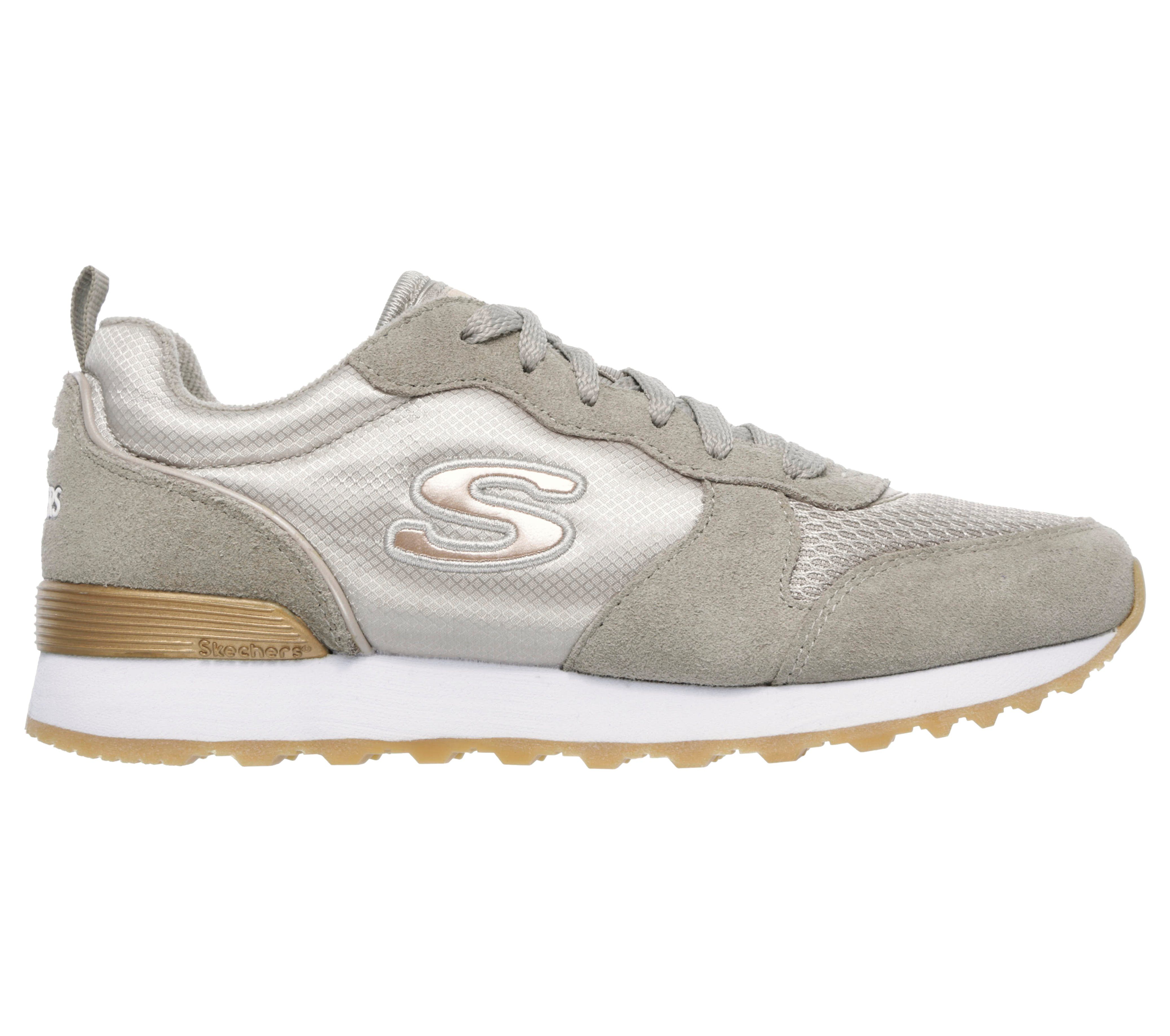 Skechers Sneakers OG 85 - GOLDN GURL Veterschoen, originele retro-jogginschoen met Air-Cooled Memory Foam®