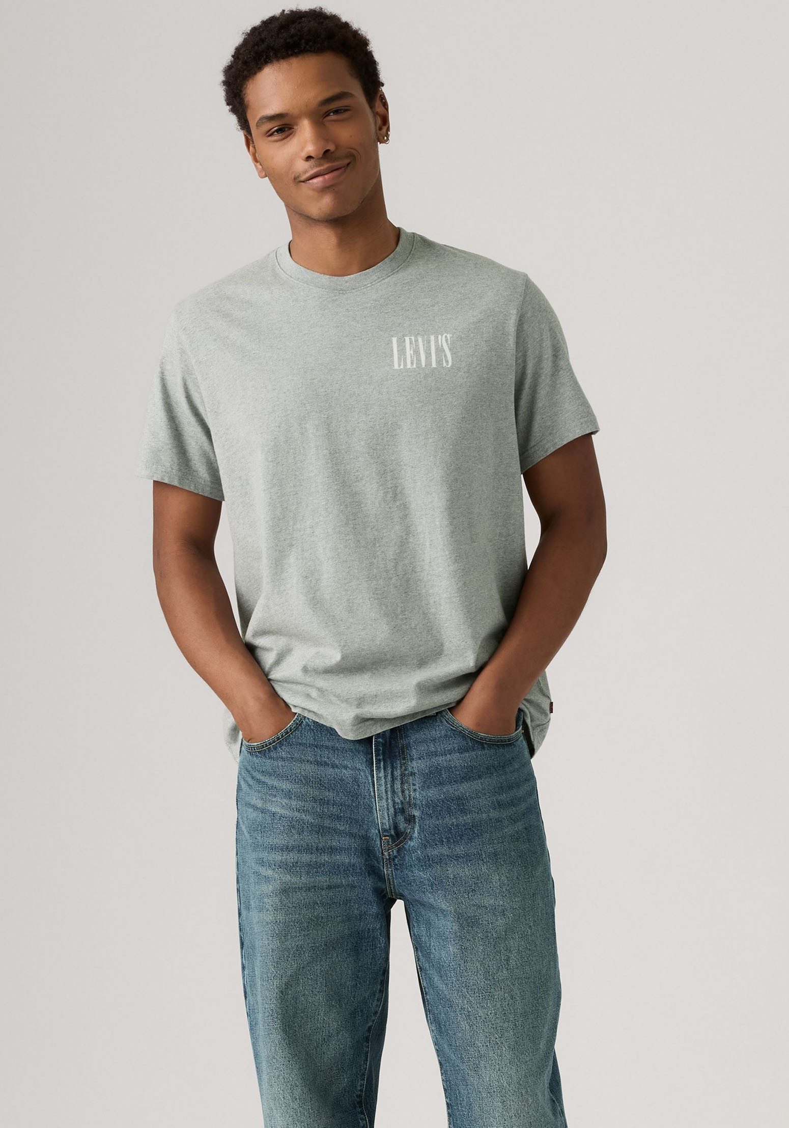 Levi's® T-shirt RELAXED FIT TEE met een logo-opschrift