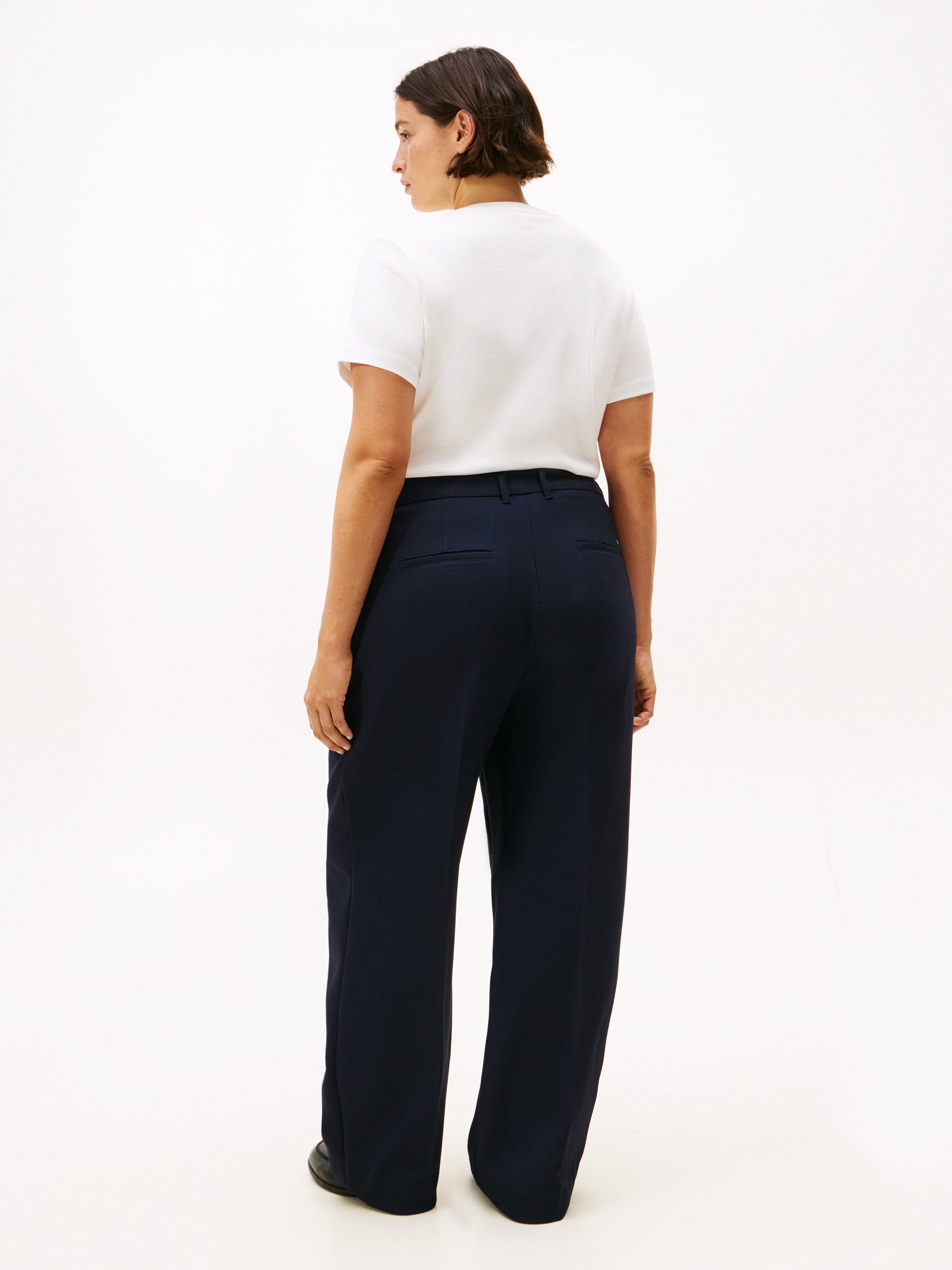 Tommy Hilfiger Curve Pantalon CRV PUNTO RLXD STRAIGHT PANT