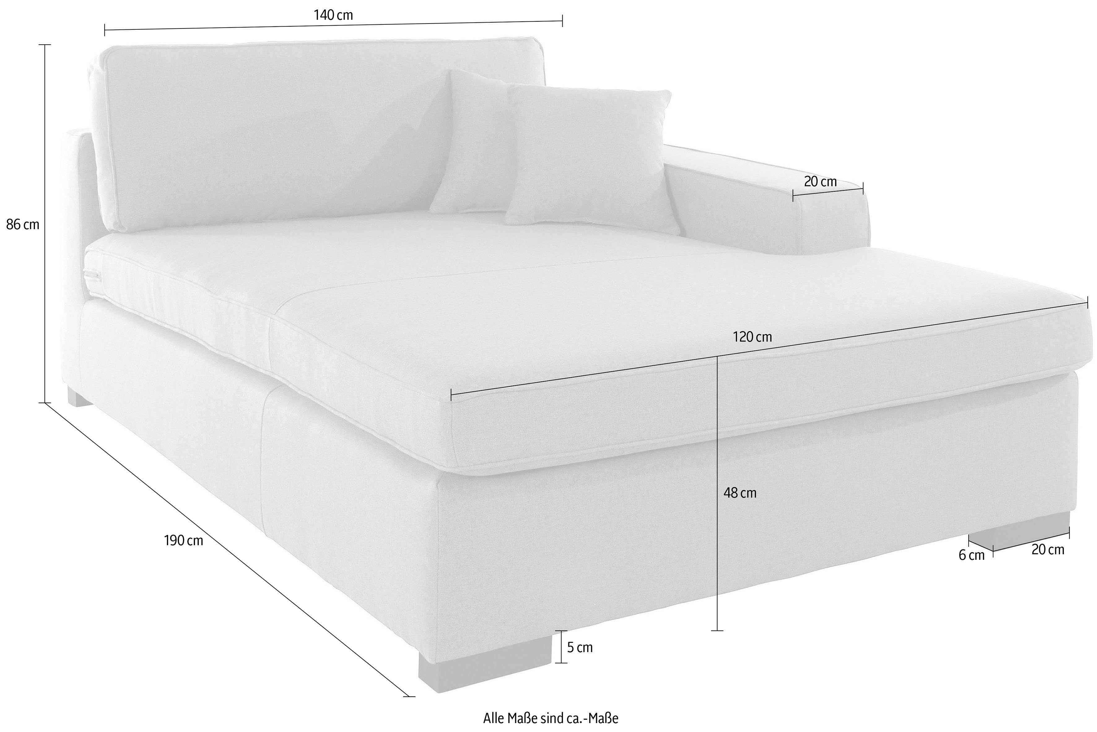 Guido Maria Kretschmer Home&Living Sofaelement Skara XXL Module XXL voor zelf samenstellen, armleuning links / rechts ter keuze
