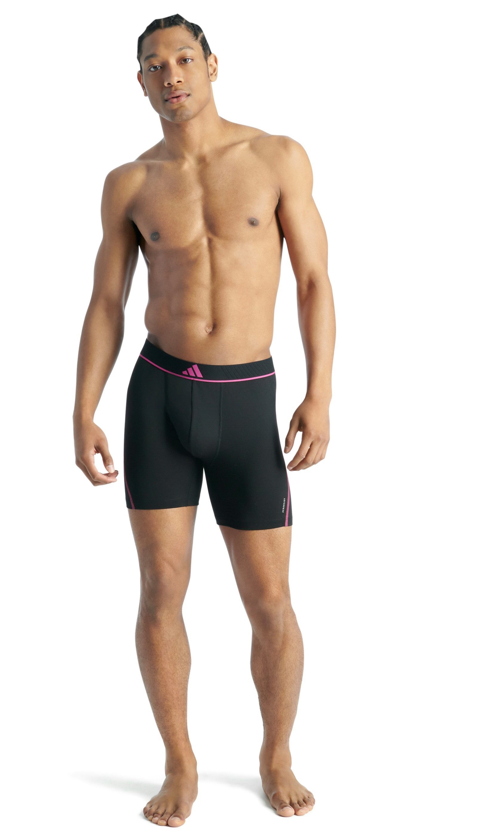adidas Sportswear Boxershort Met langere pijpen (Set van 3)