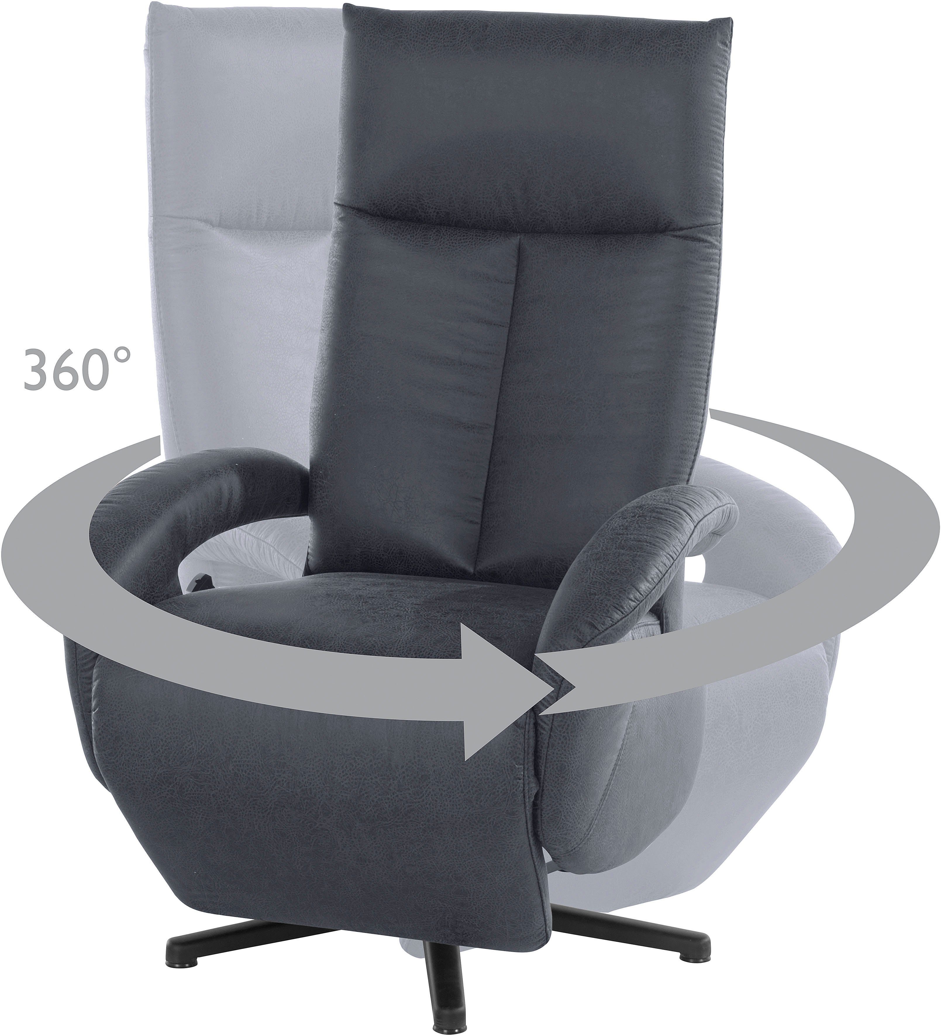 sit&more Relaxfauteuil Tycoon naar keuze handmatig, met twee motoren of met accu of met 2 motoren