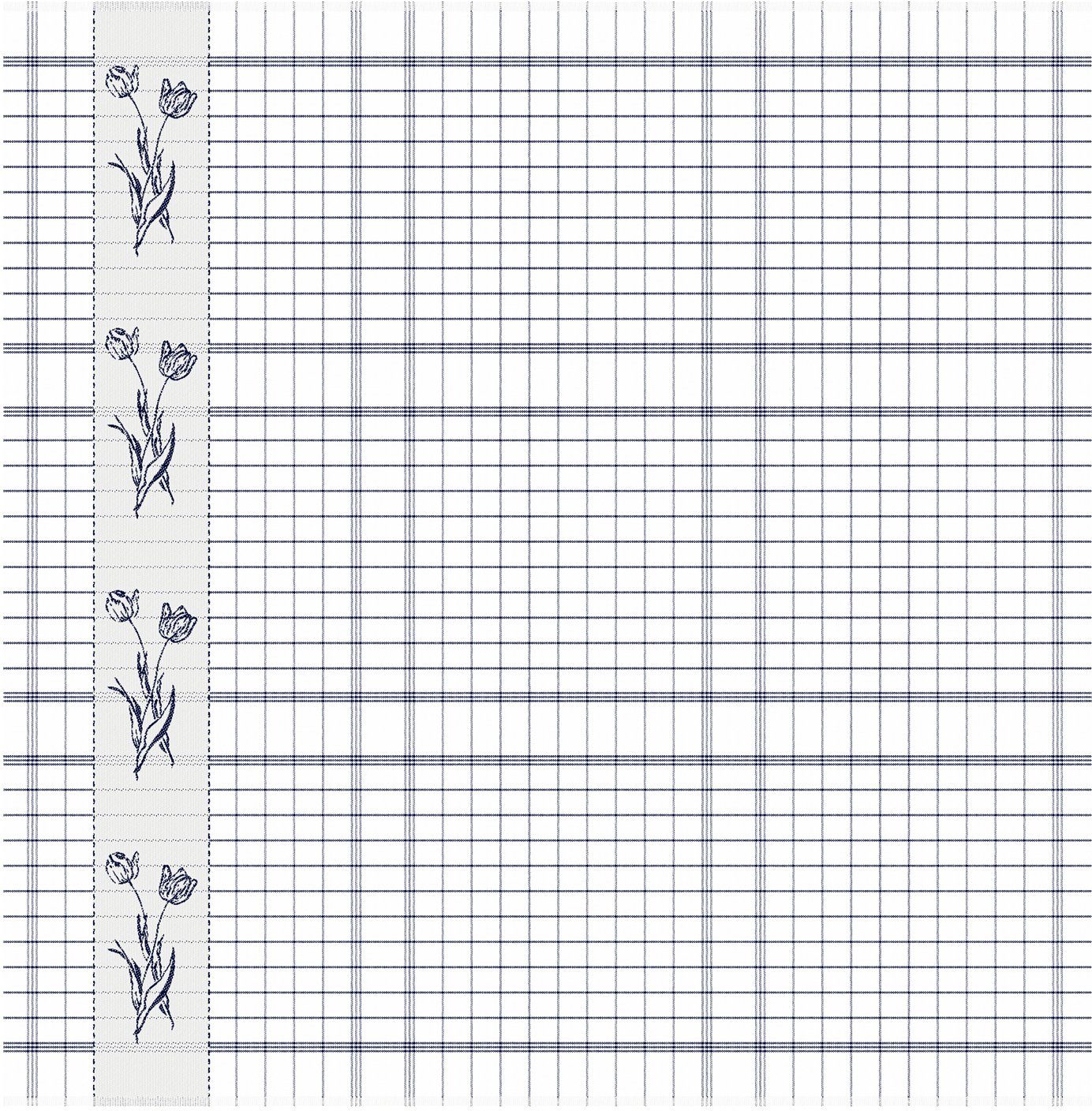 DDDDD Theedoek Lisse (set, 6-delig)