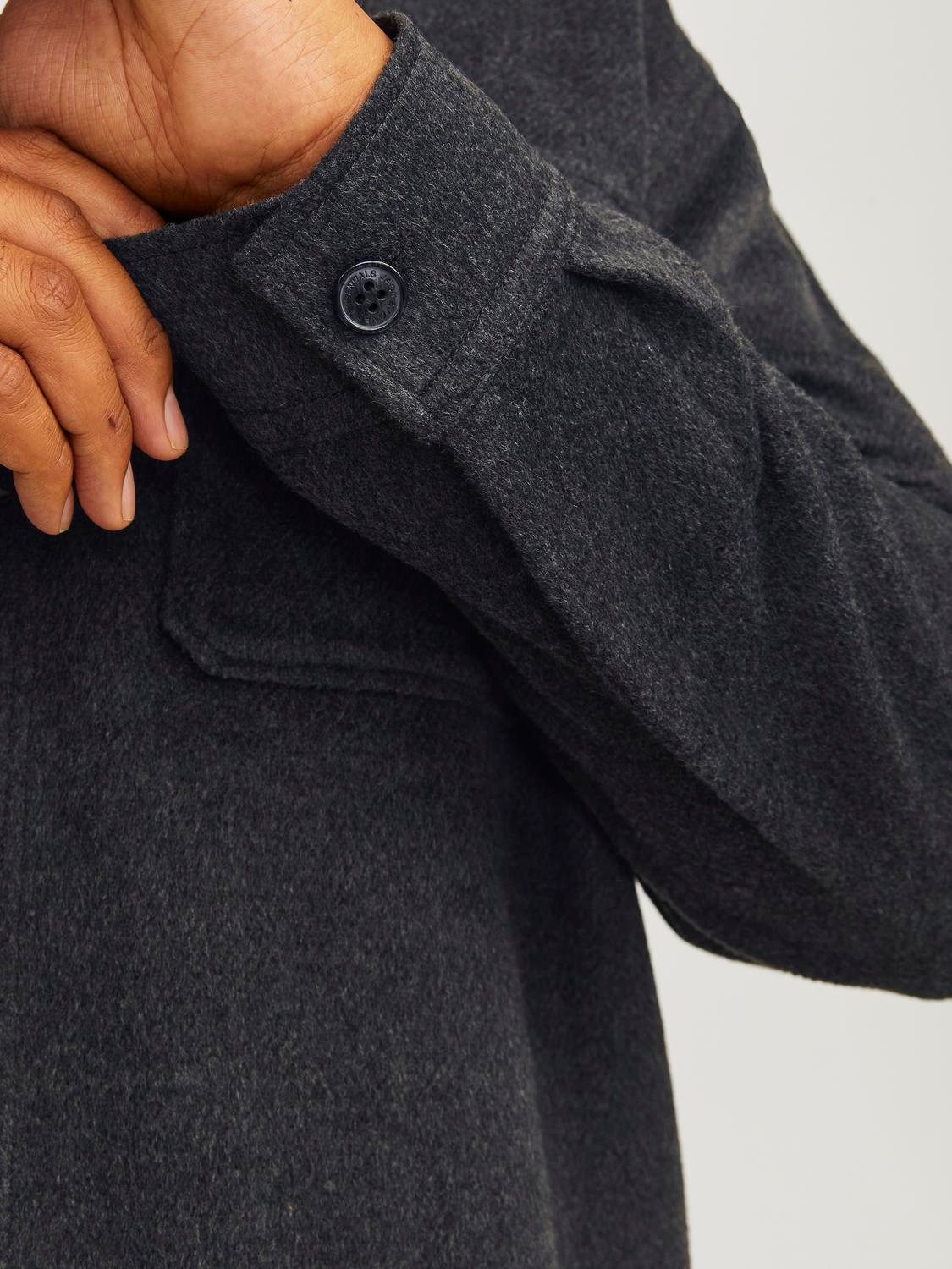 Jack & Jones PlusSize Overhemd met lange mouwen JJEBRADLEY OLLIE OVERSHIRT LS NOOS PLS