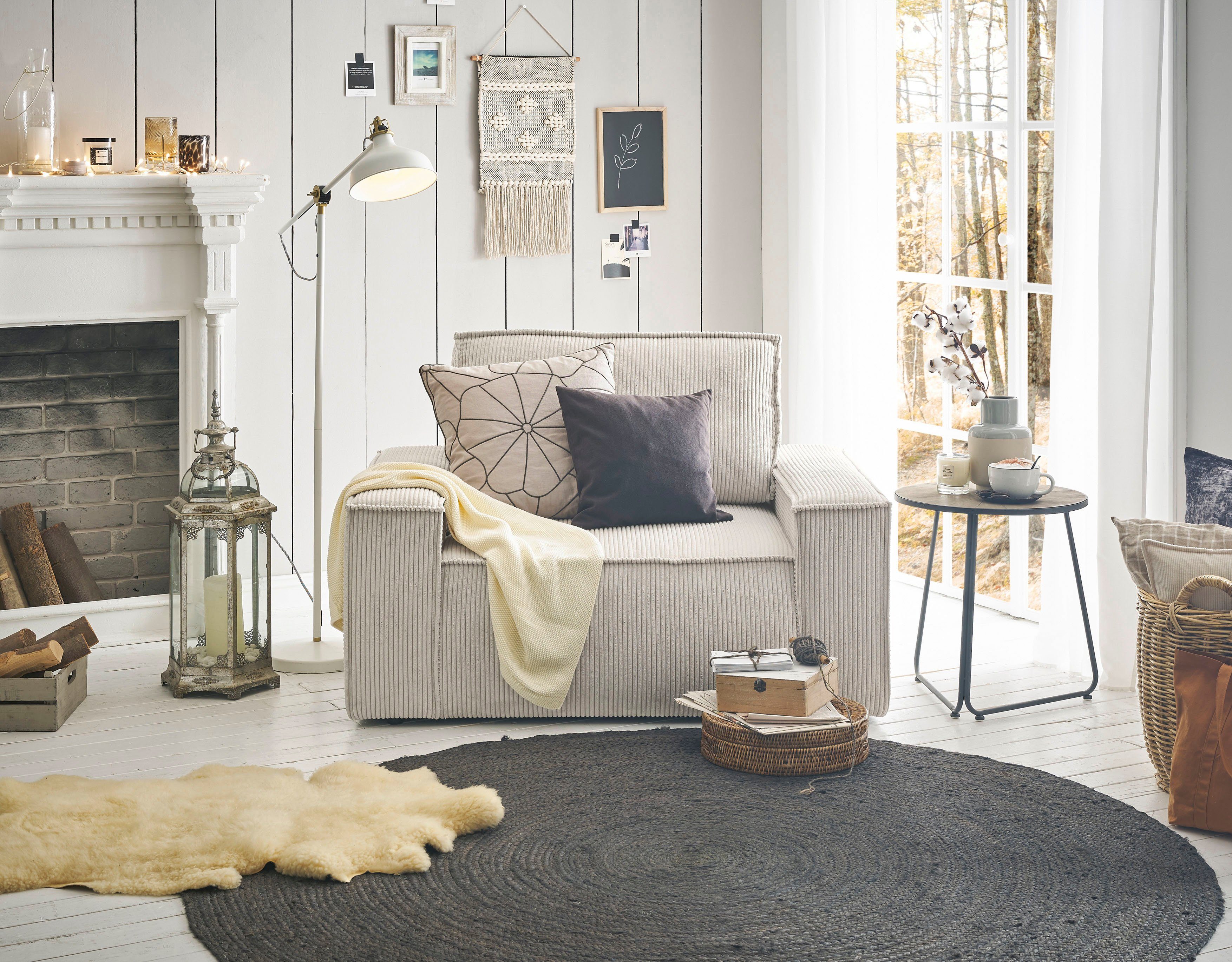 Home affaire Fauteuil Sherwood passend bij de bekleding van de sherwood-serie