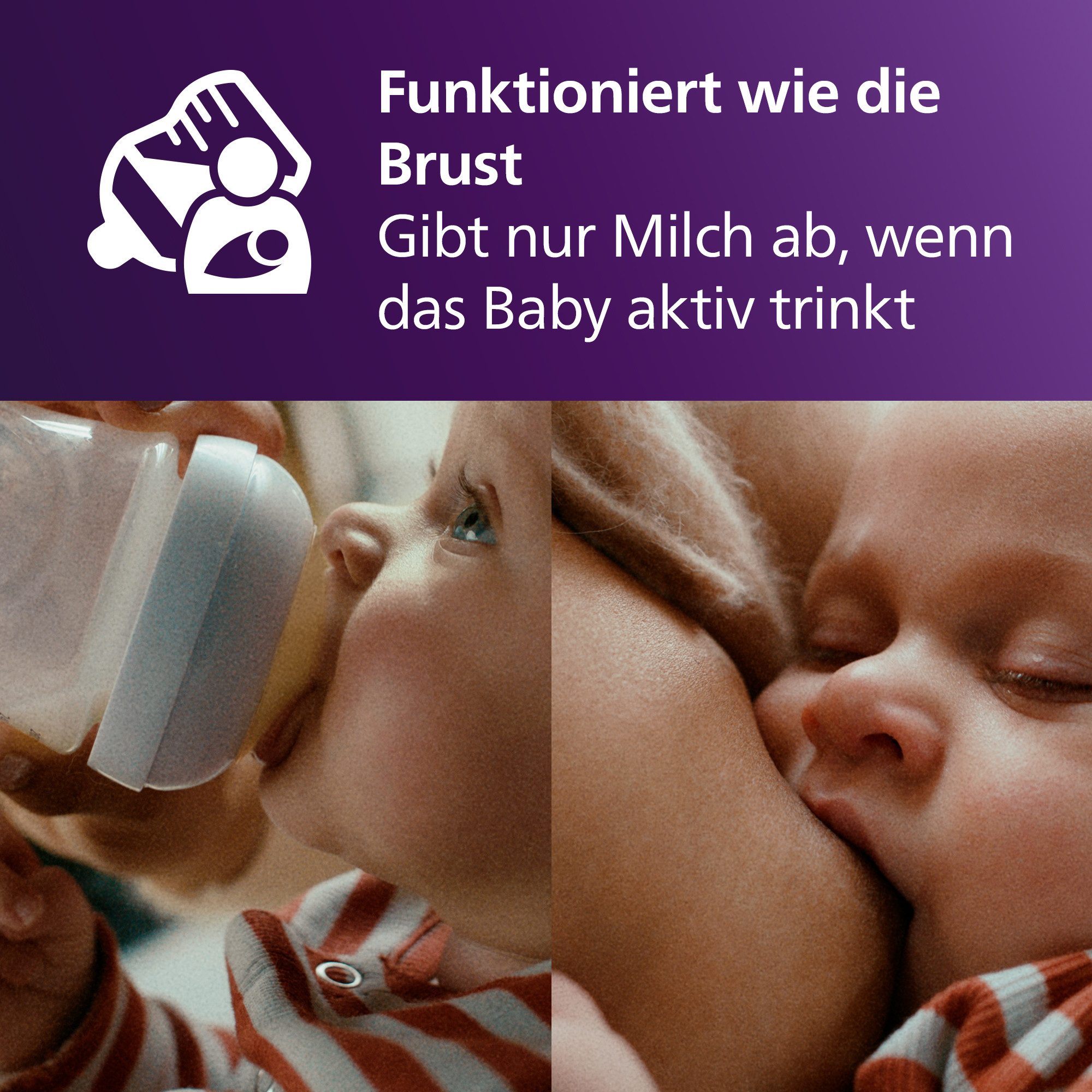 Philips AVENT Babyfles Natural Response Starter-Set voor pasgeborenen SCD838/11