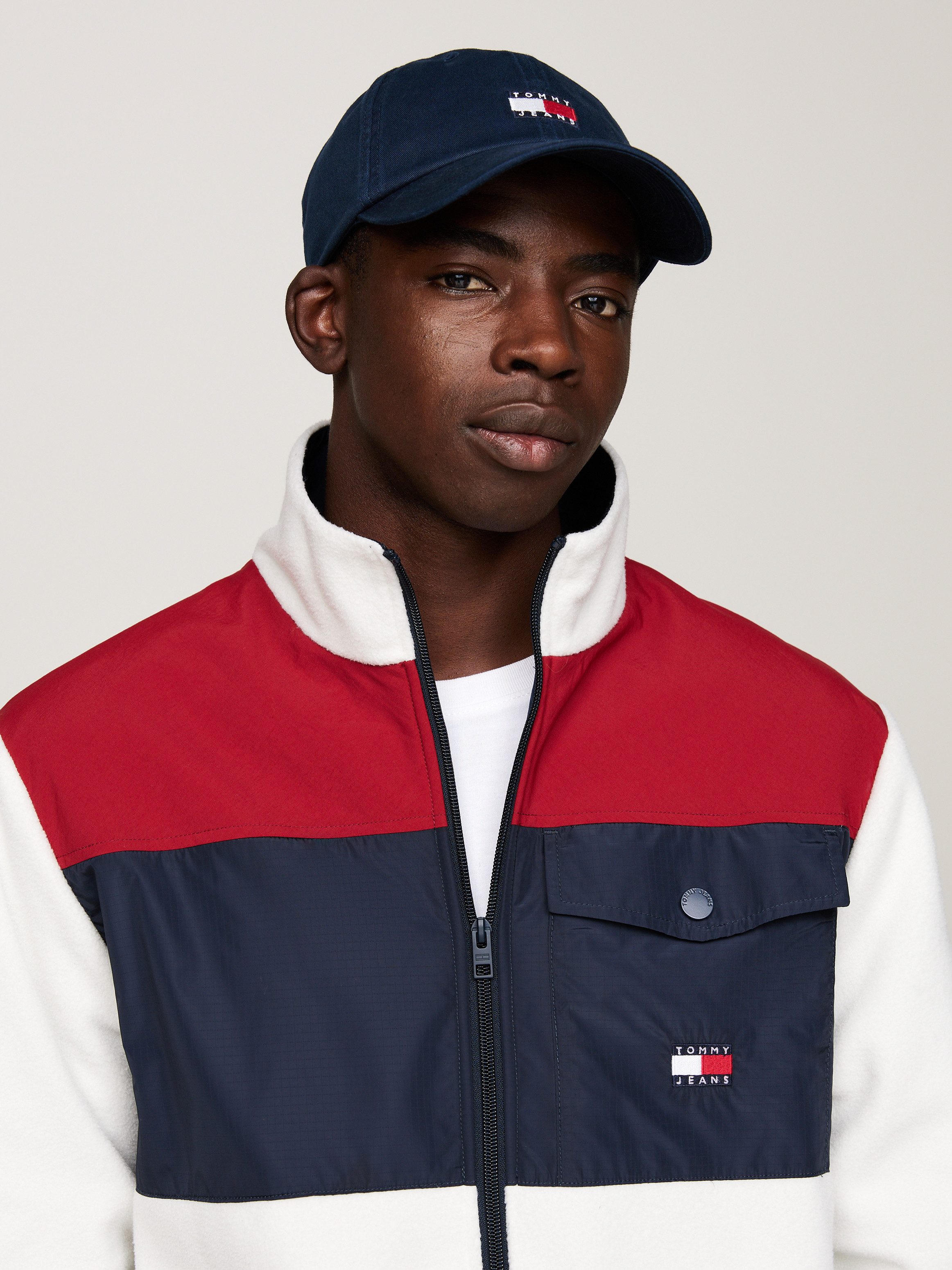 TOMMY JEANS Baseballcap TJM HERITAGE CAP met groot logoborduursel