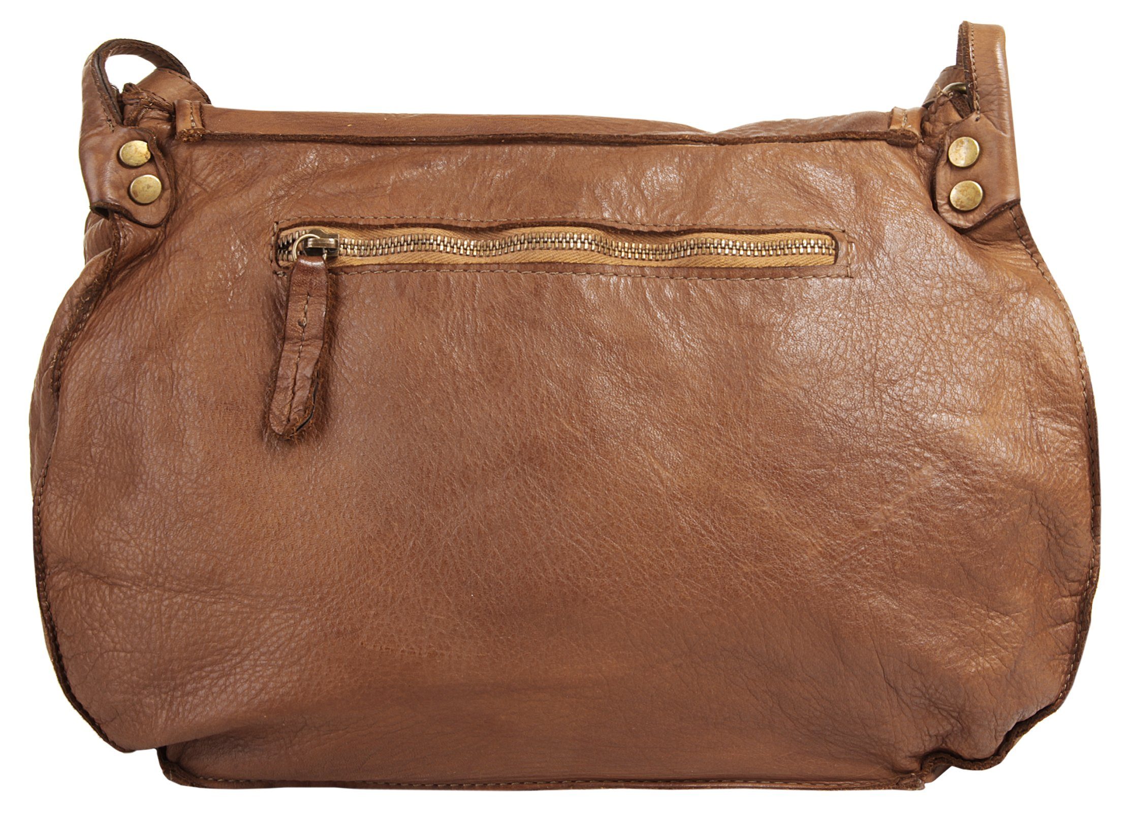 Samantha Look Schoudertas echt leer, made in italy