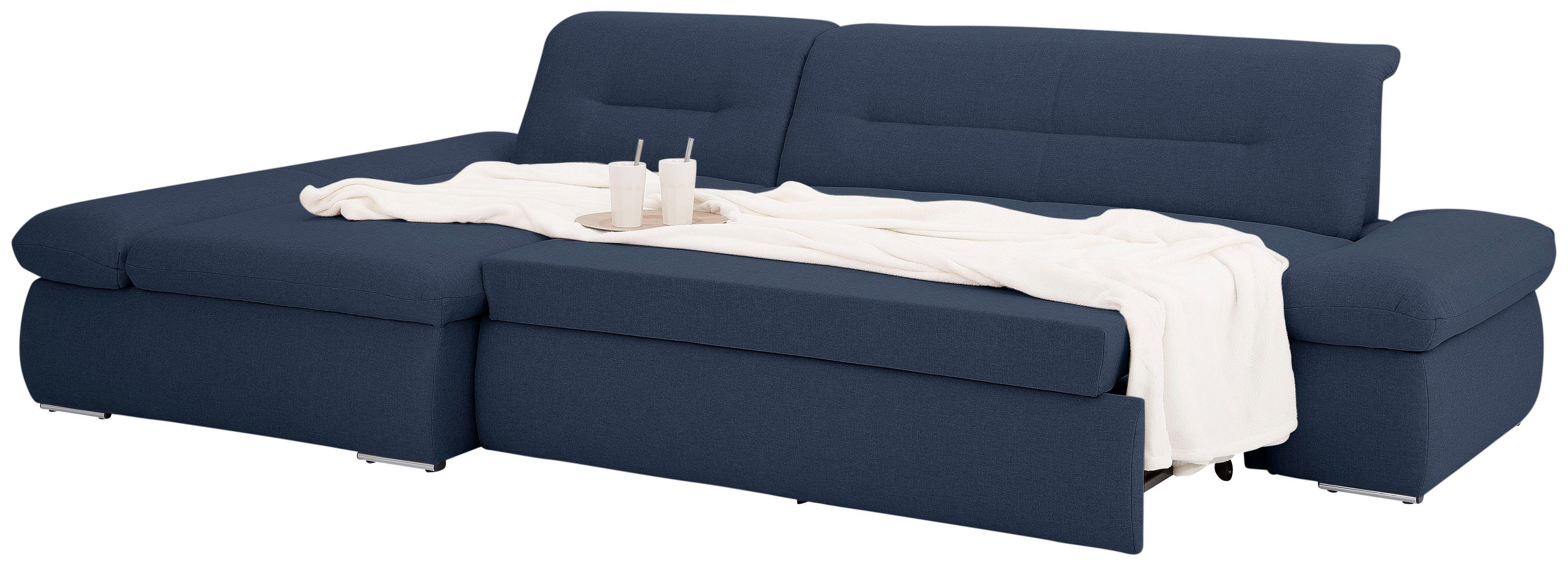 INOSIGN Hoekbank Avesa L-vorm Naar keuze met armleuningverstelling en slaapfunctie, bxdxh: 300x172x80cm