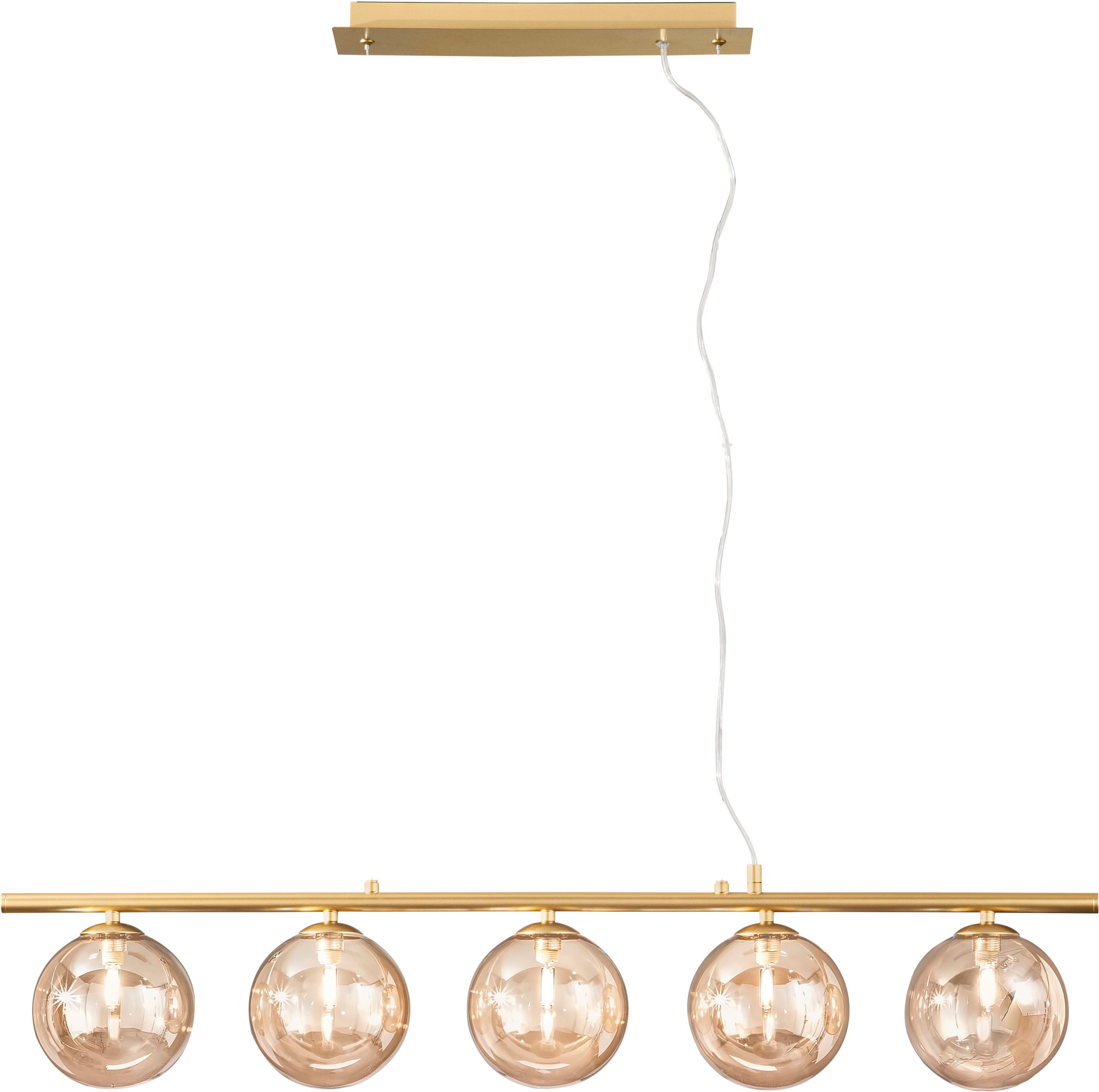 ECO-Light NEPTUN 9120-SQ5 GO Hanglamp G9 Messing, Champagne