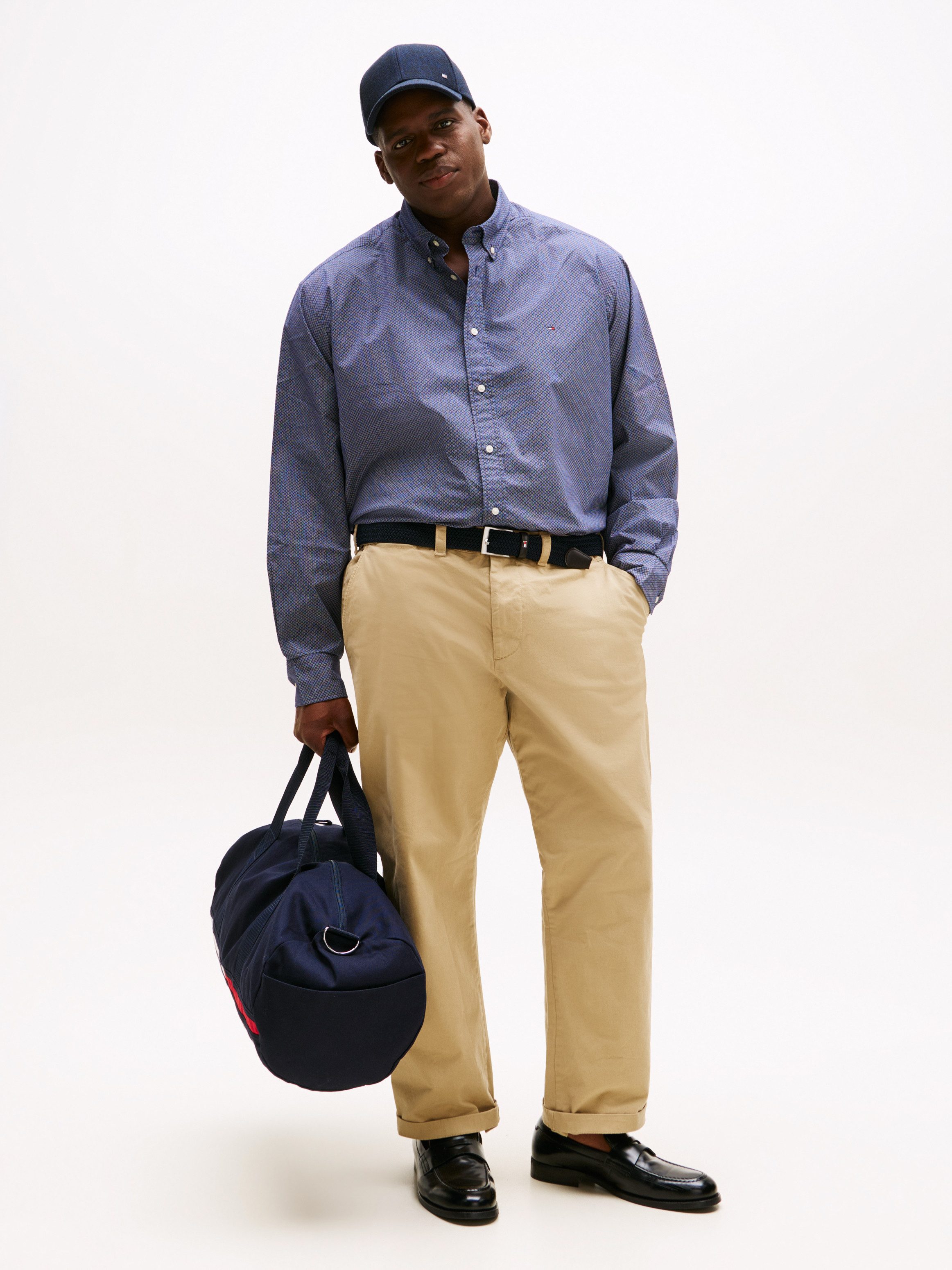 Tommy Hilfiger Overhemd met lange mouwen BT-FLEX POPLIN MICRO