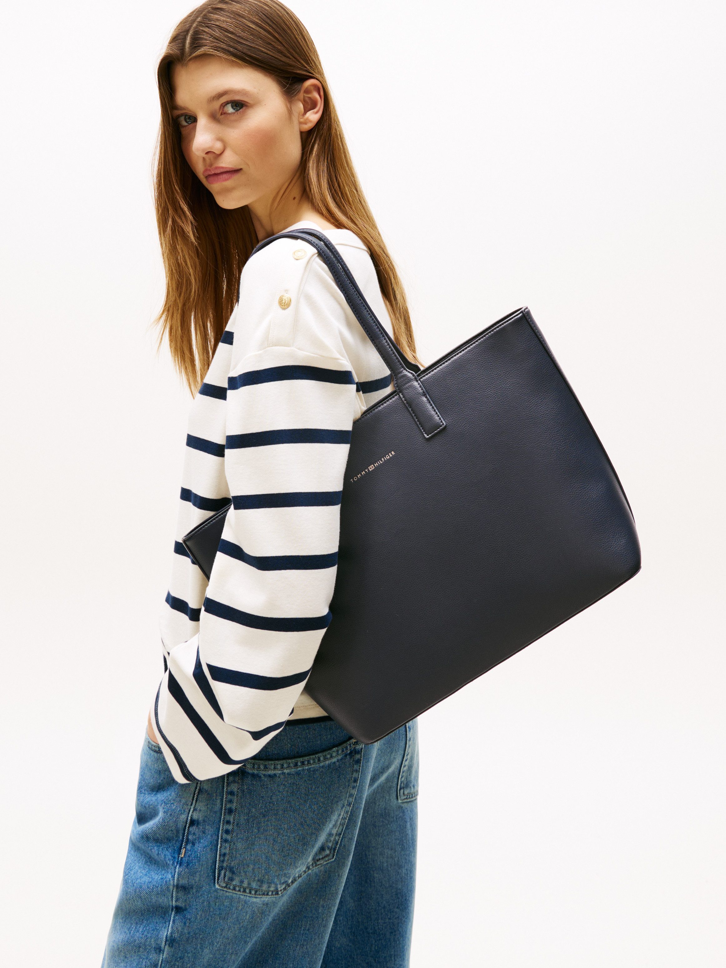Tommy Hilfiger Draagtas TH LOGOTAPE TOTE