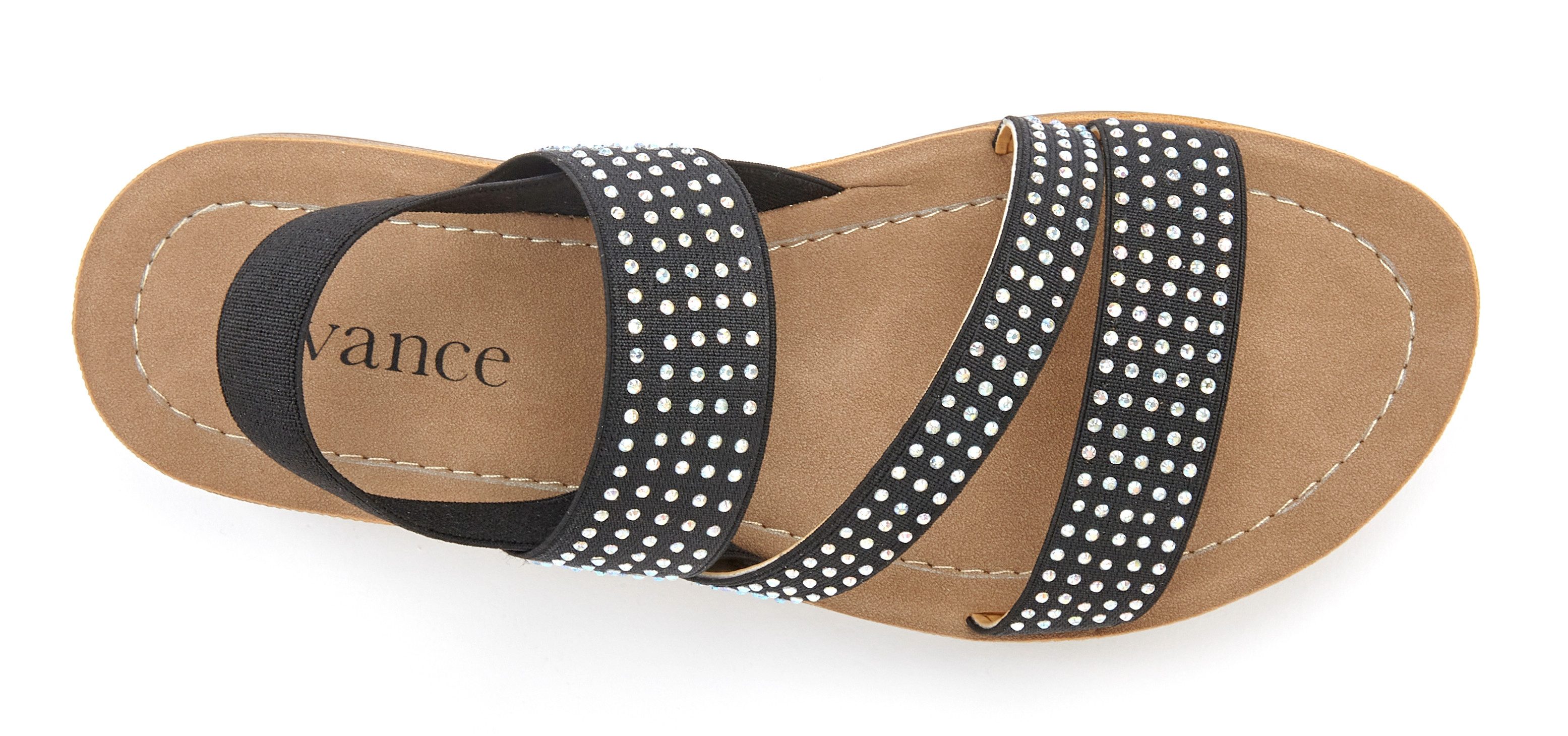 Vivance Sandalen Mule, sandaal, open schoen, pantoffel, zomerschoen